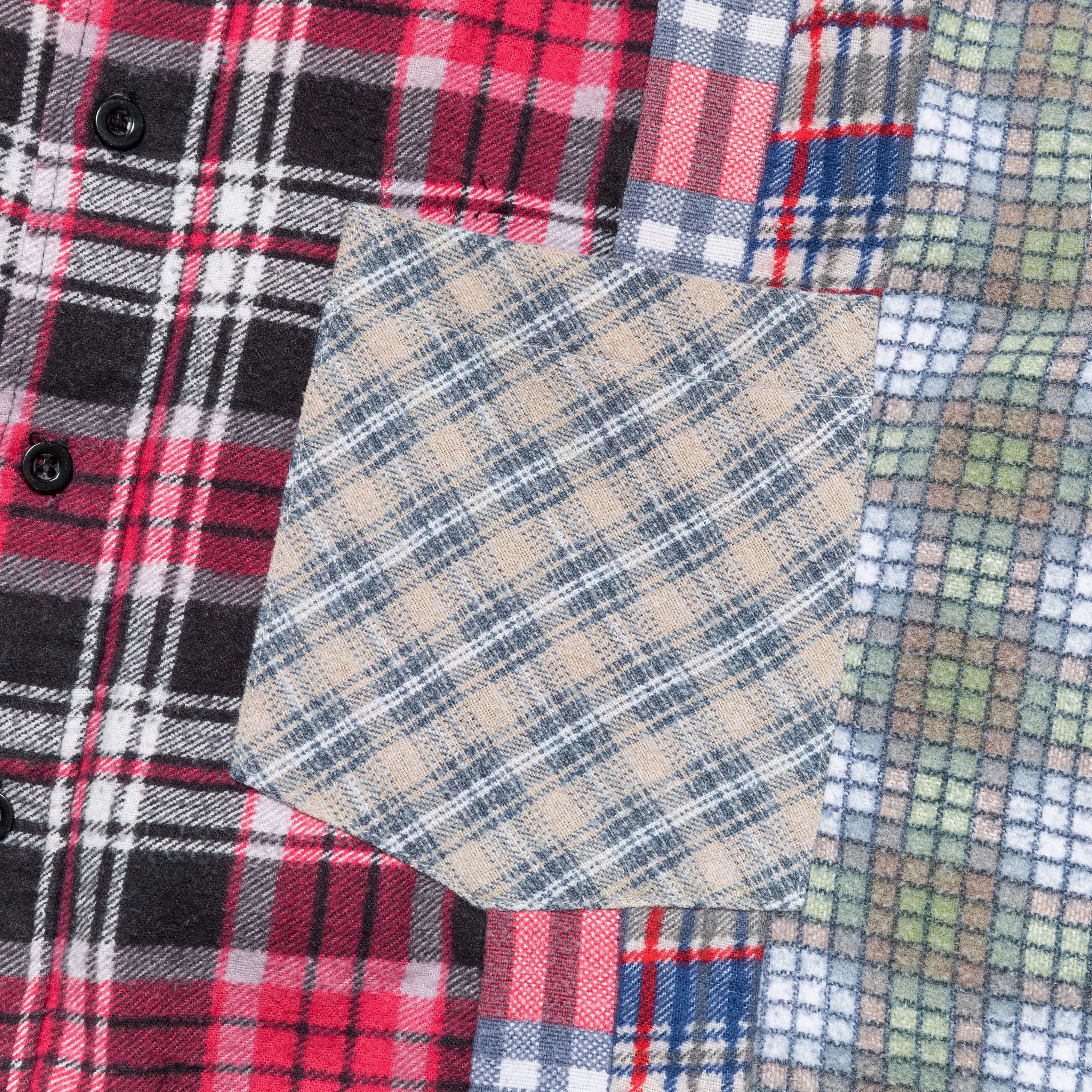 Needles Rebuild Flannel 7 Cuts Shirt - Small #1