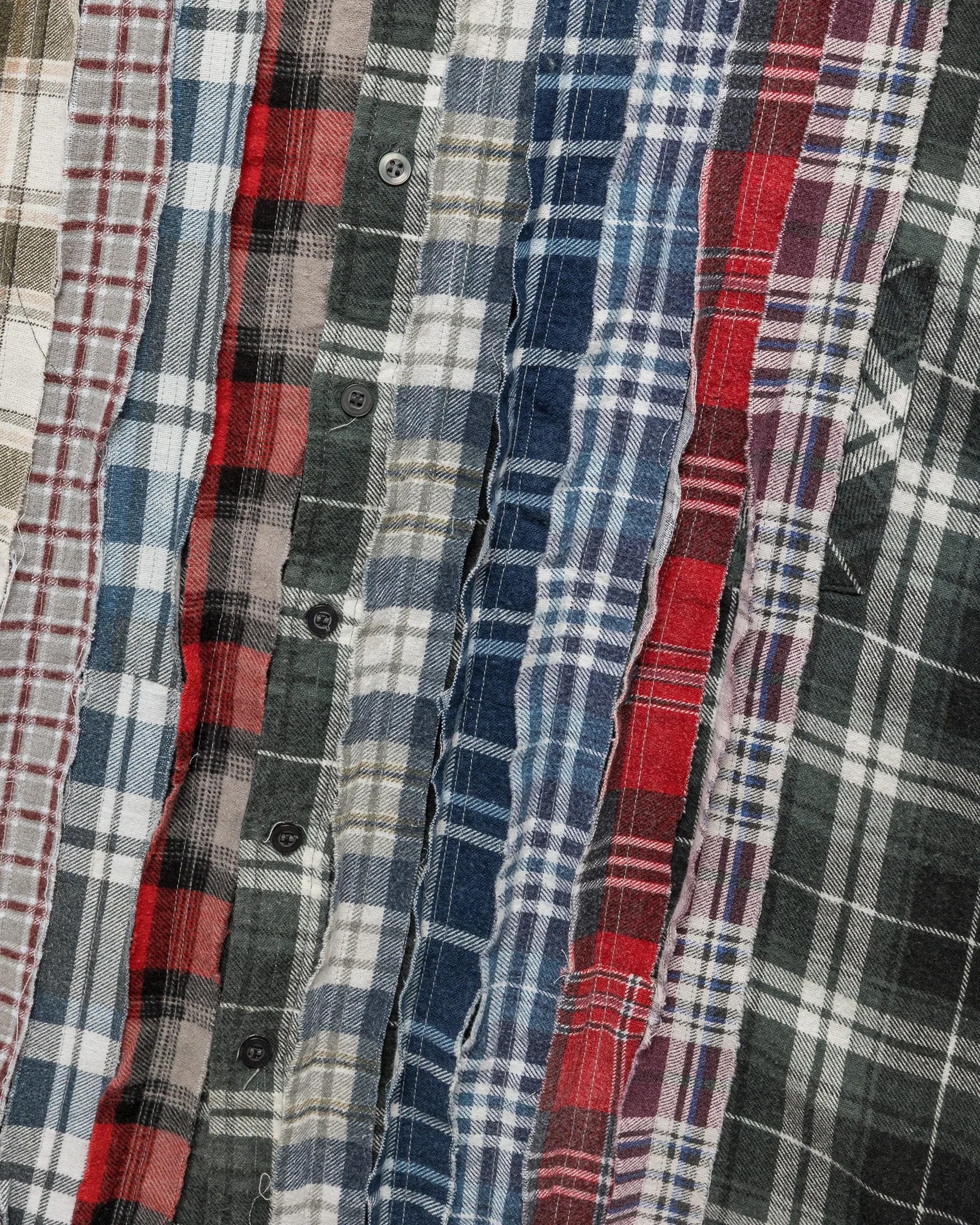 Needles Rebuild Flannel Ribbon Shirt SS26 - Large #2
