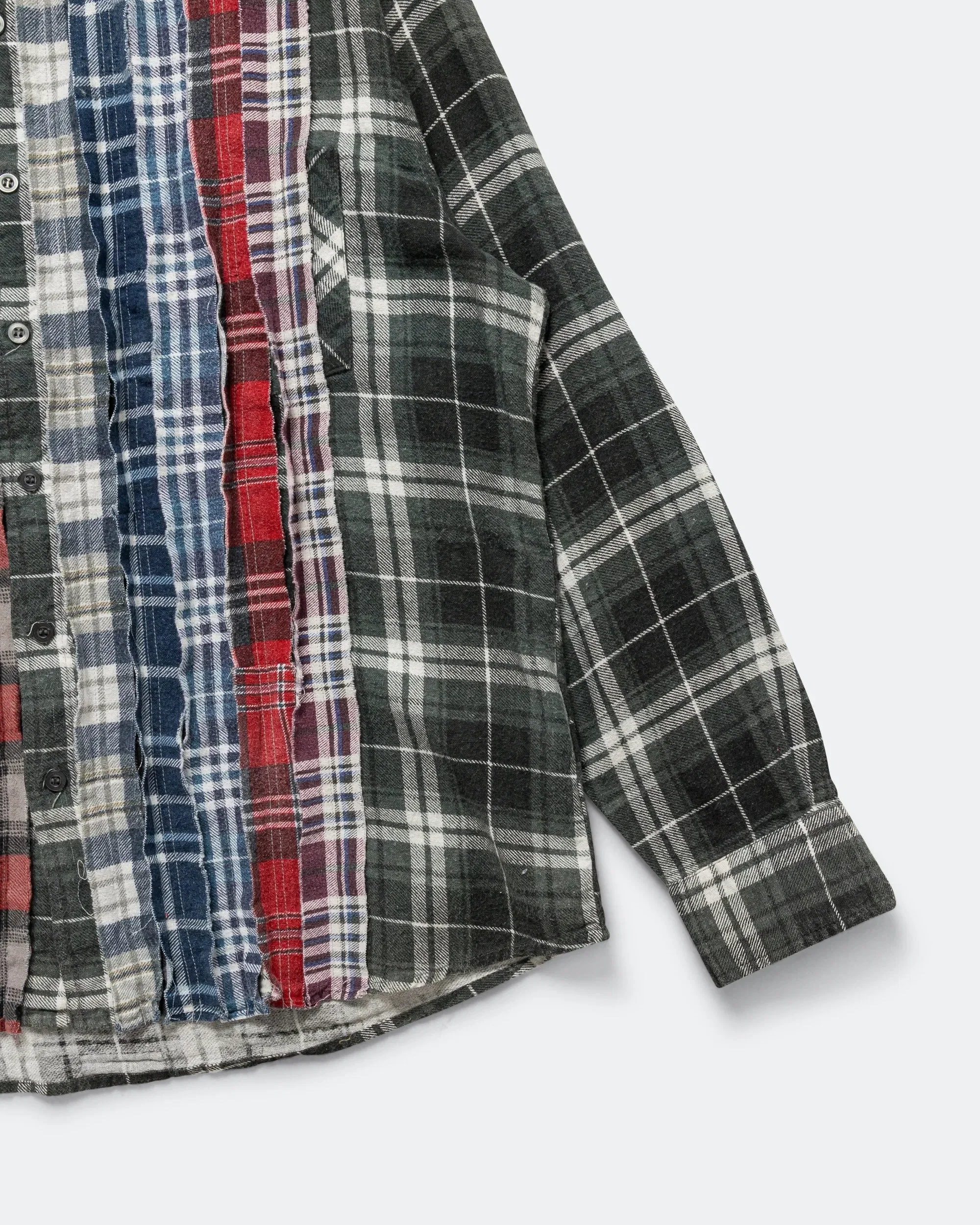 Needles Rebuild Flannel Ribbon Shirt SS26 - Large #2