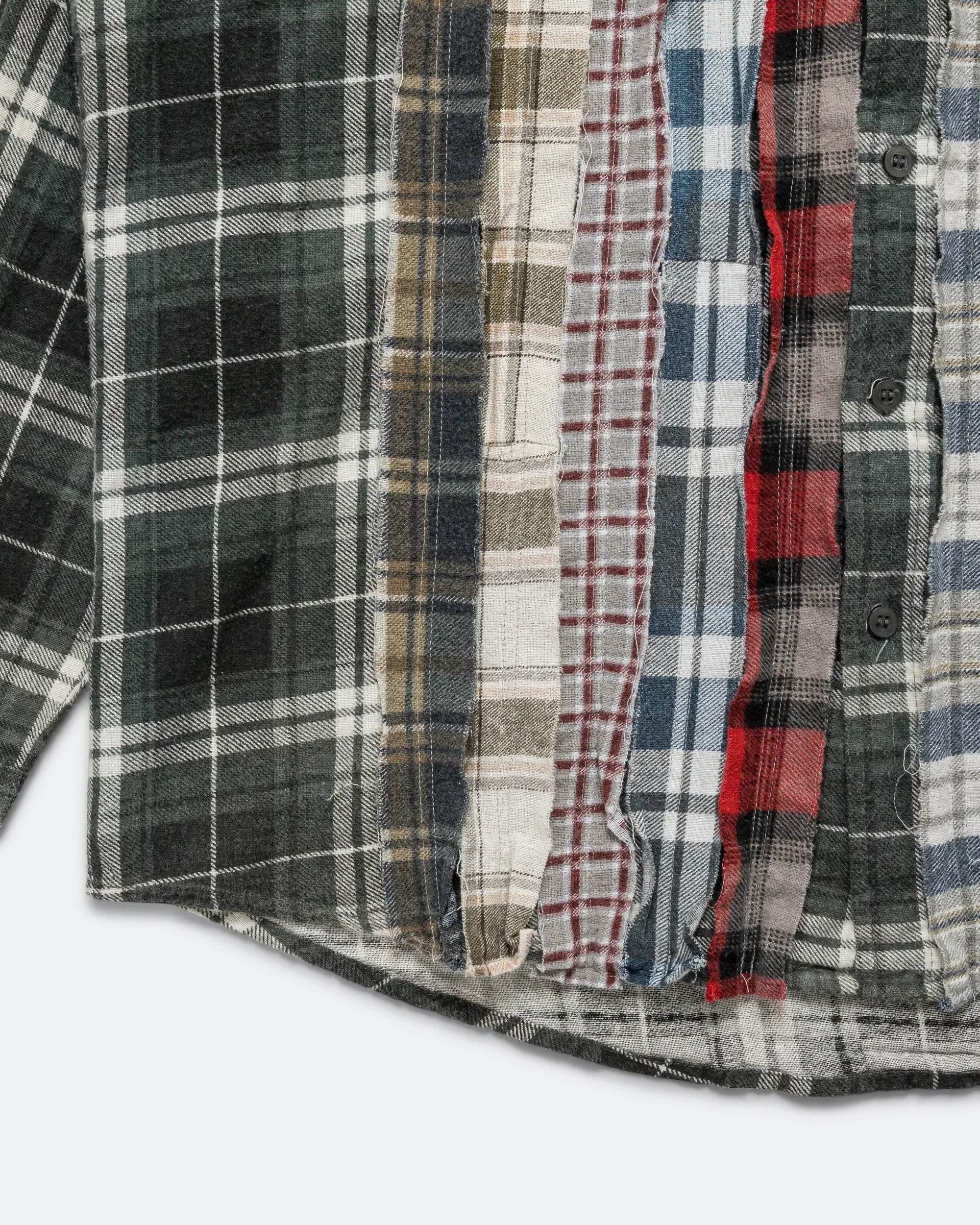 Needles Rebuild Flannel Ribbon Shirt SS26 - Large #2