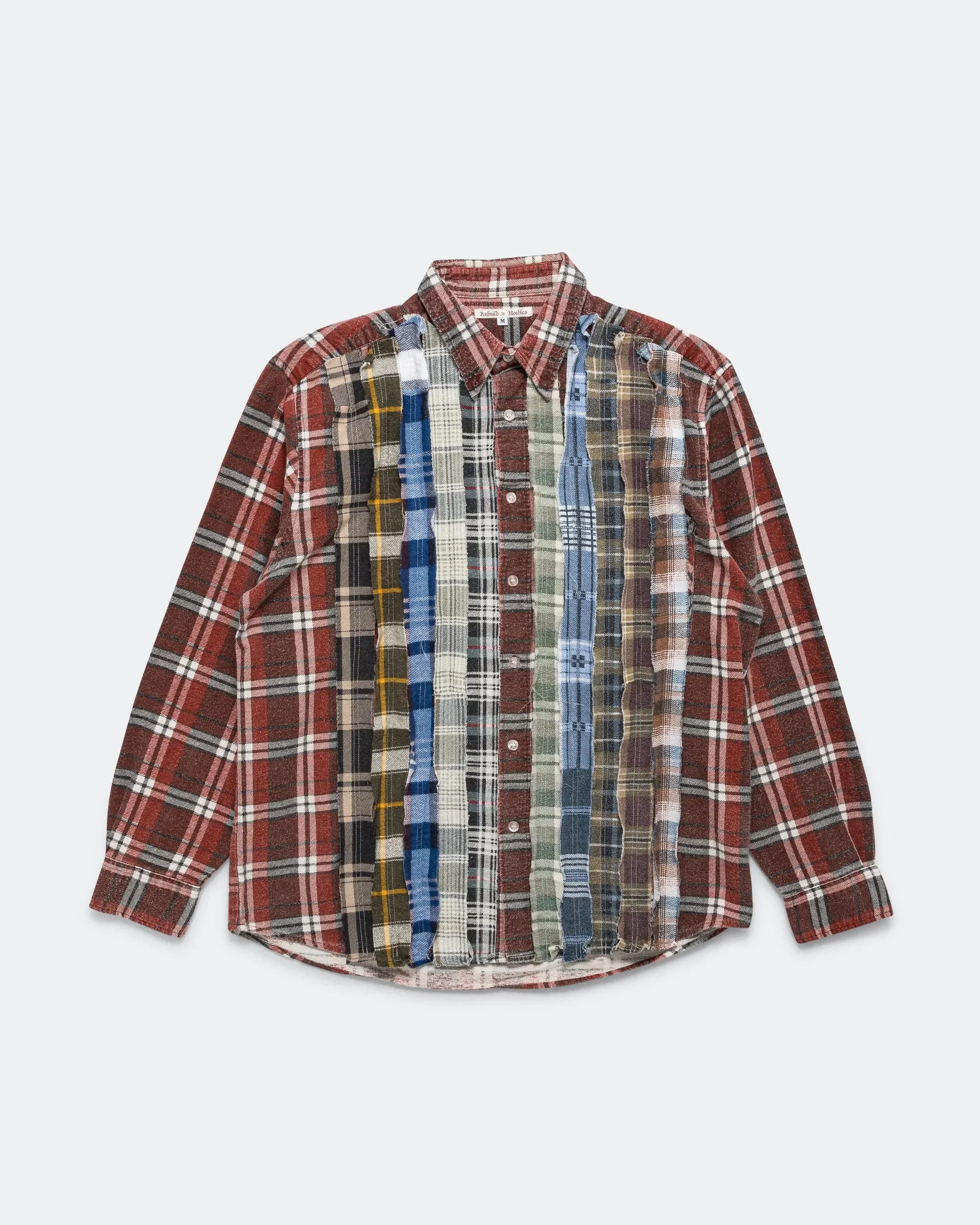 Needles Rebuild Flannel Ribbon Shirt SS26 - Medium #6
