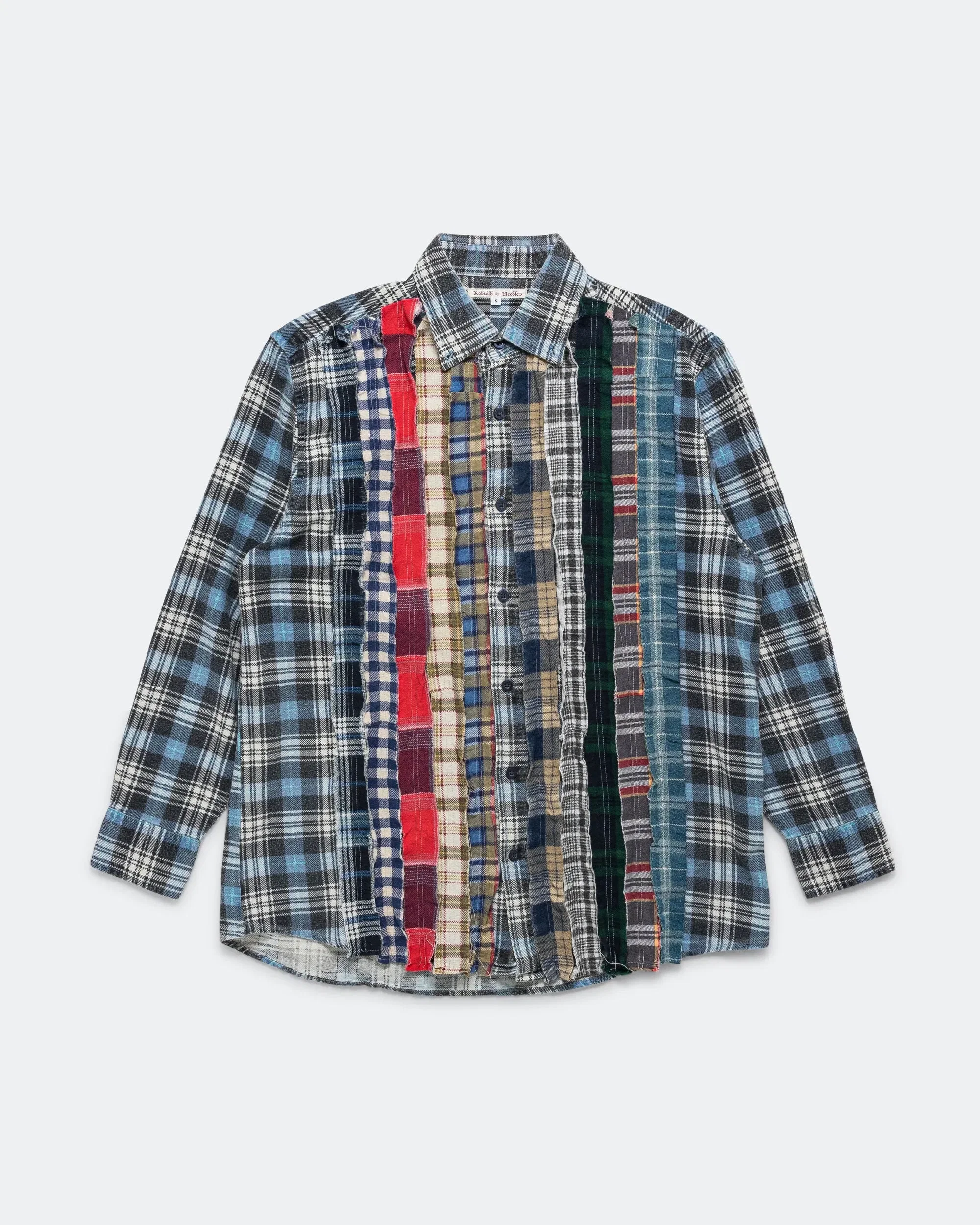 Needles Rebuild Flannel Ribbon Shirt SS26 - Small #1