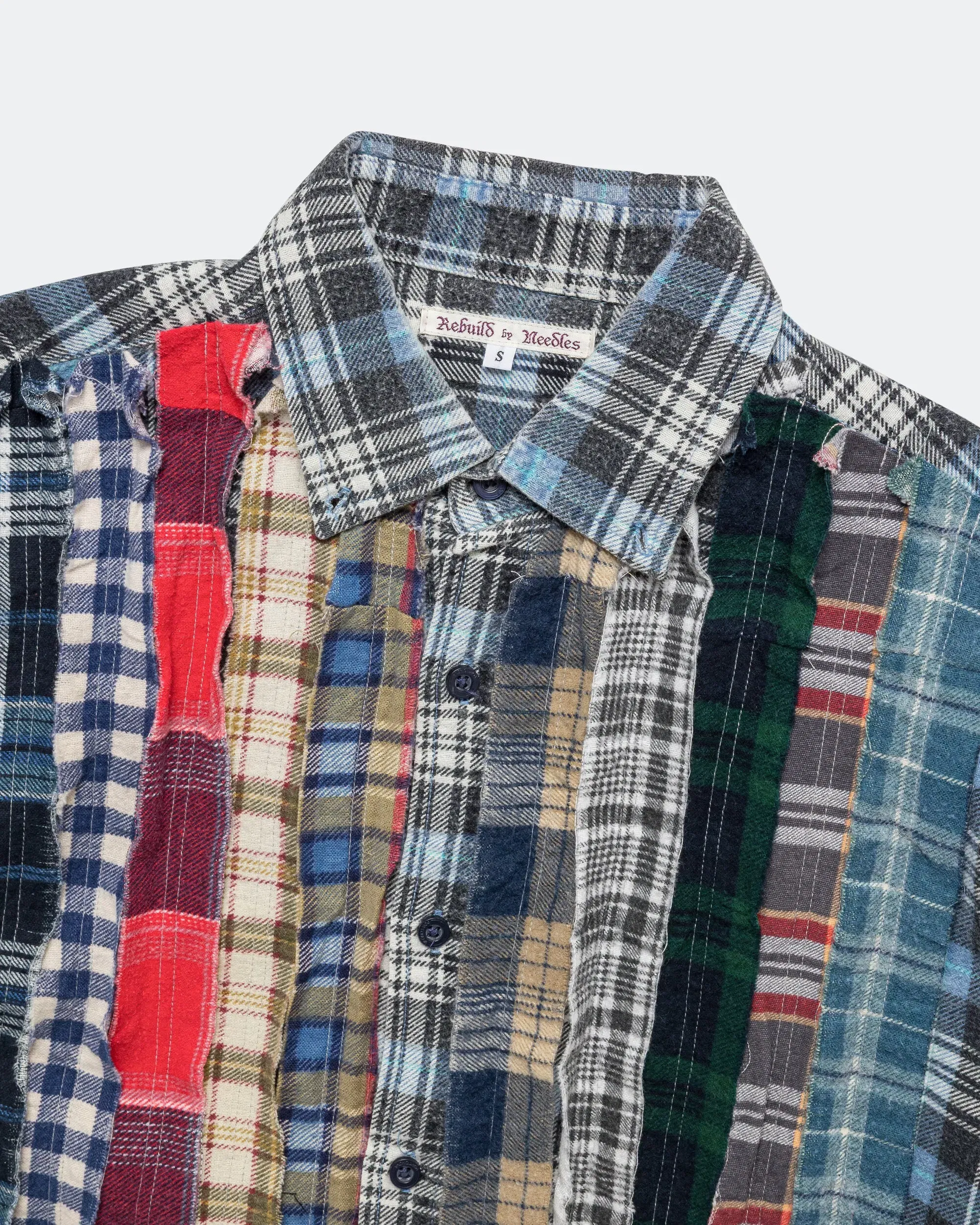 Needles Rebuild Flannel Ribbon Shirt SS26 - Small #1