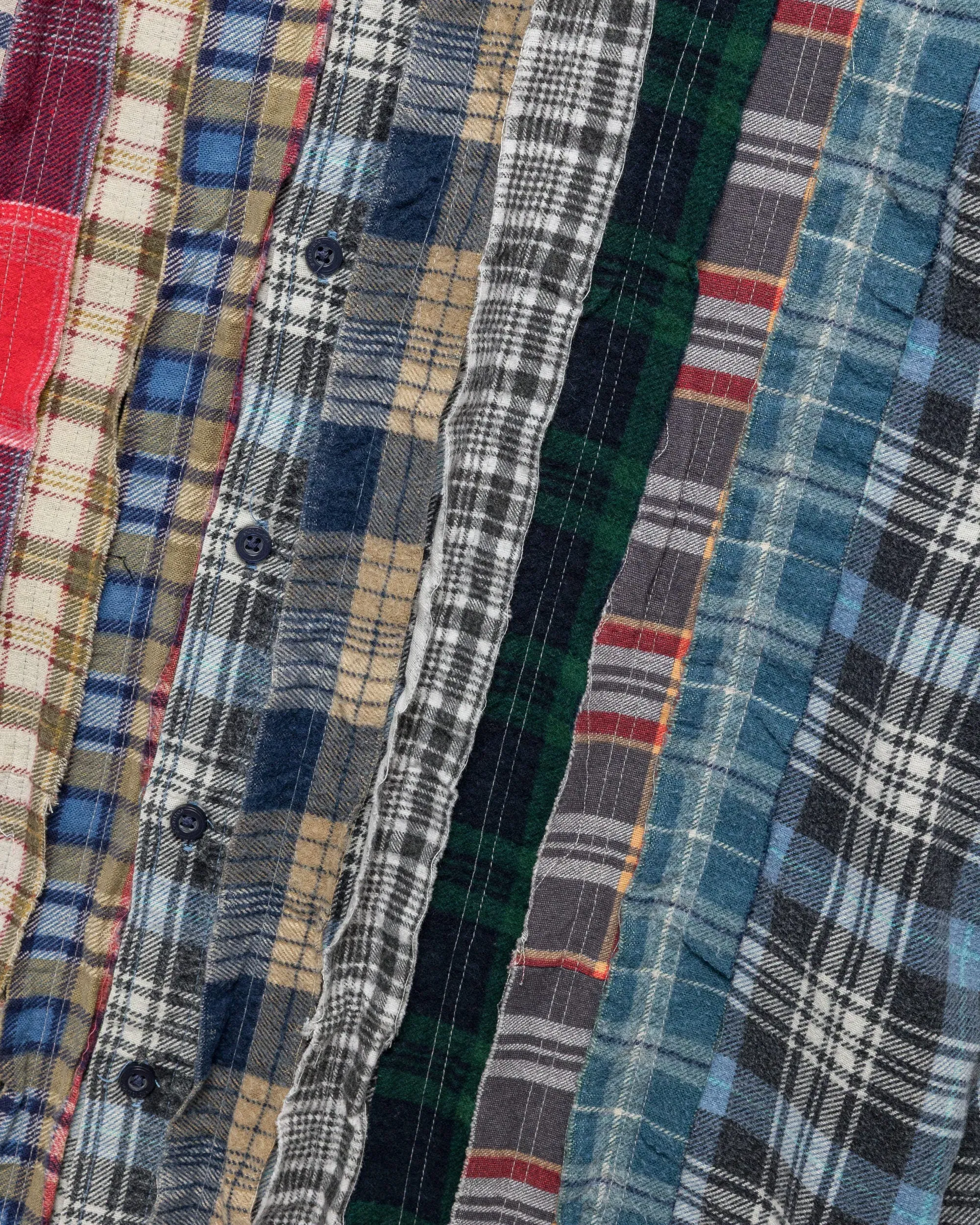 Needles Rebuild Flannel Ribbon Shirt SS26 - Small #1