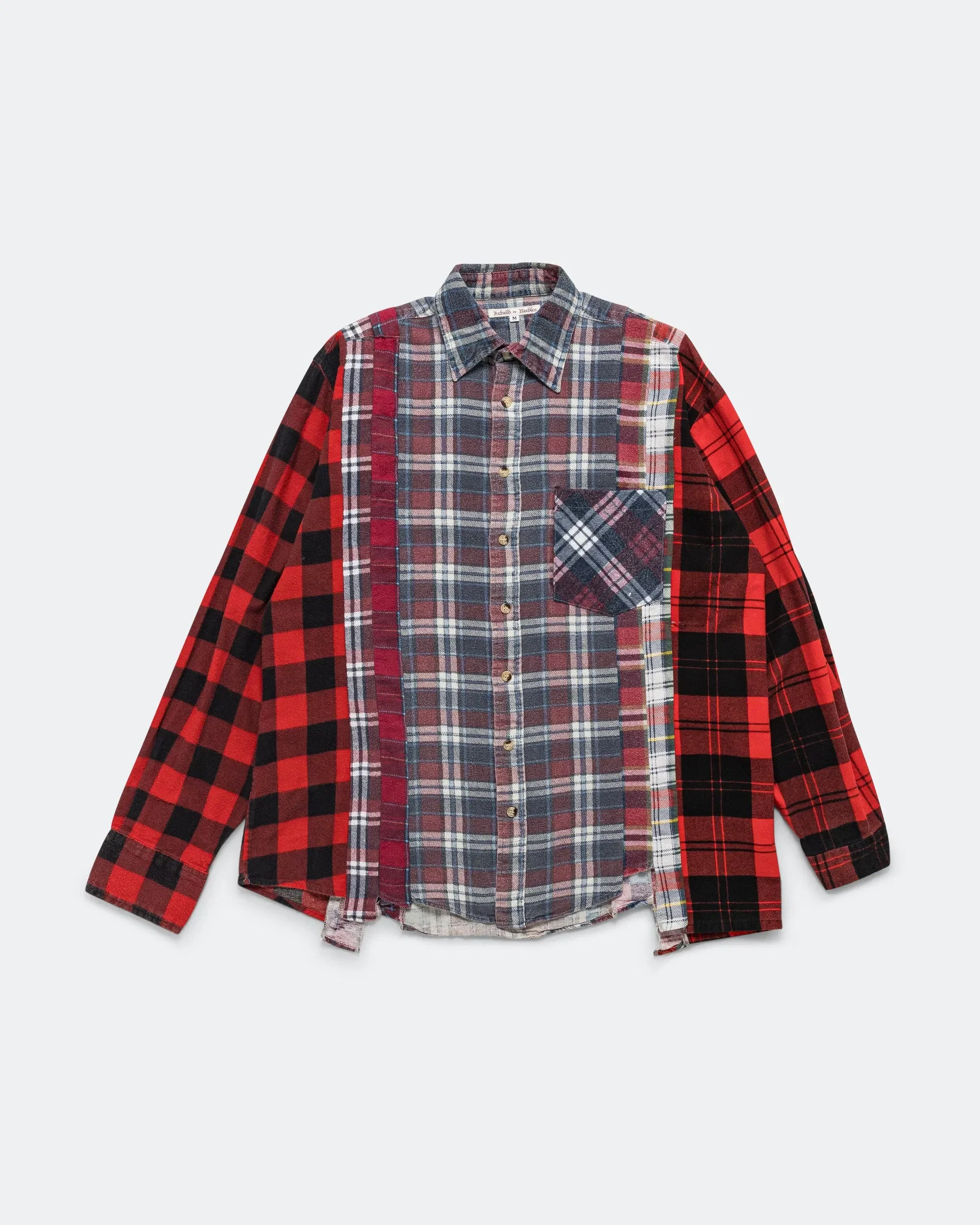 Needles Rebuild Flannel 7 Cuts Shirt SS26 - Medium #4