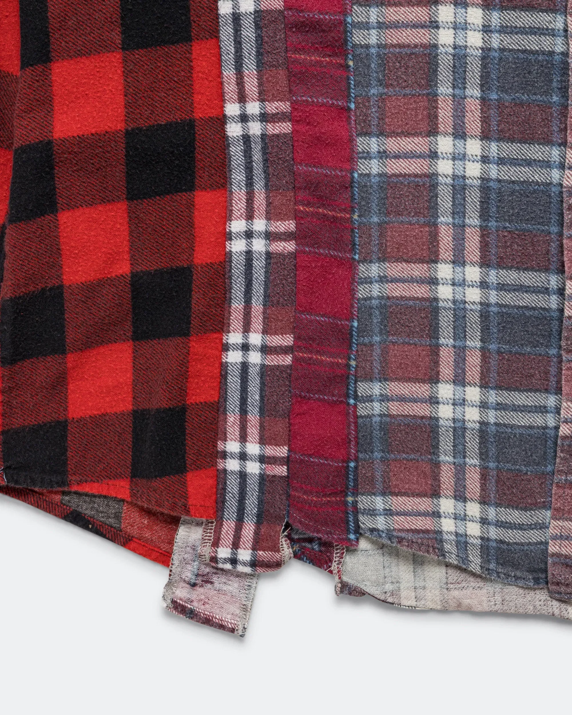 Needles Rebuild Flannel 7 Cuts Shirt SS26 - Medium #4