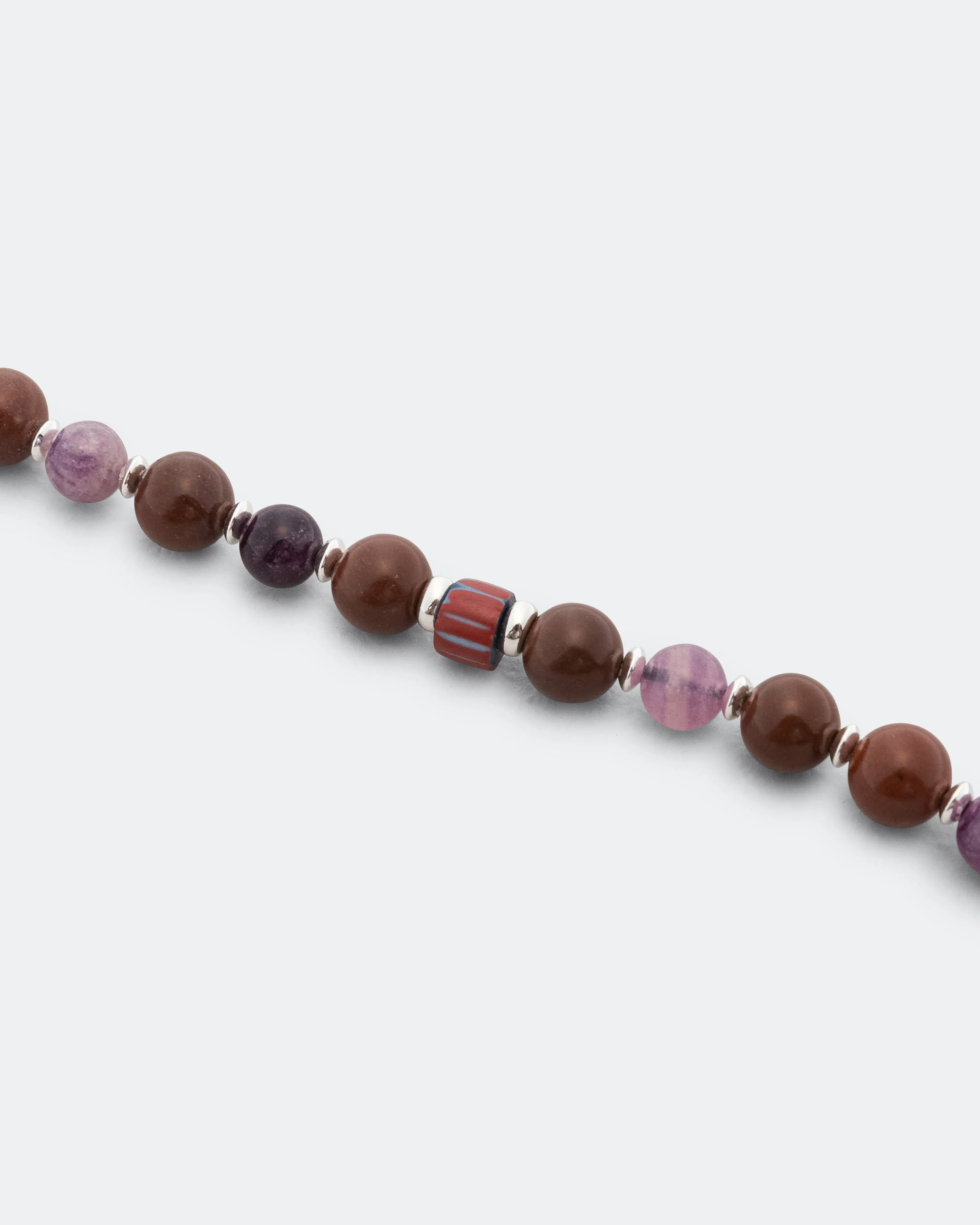 Mikia 6mm Stone Bracelet - Sedonastone/925 Silver