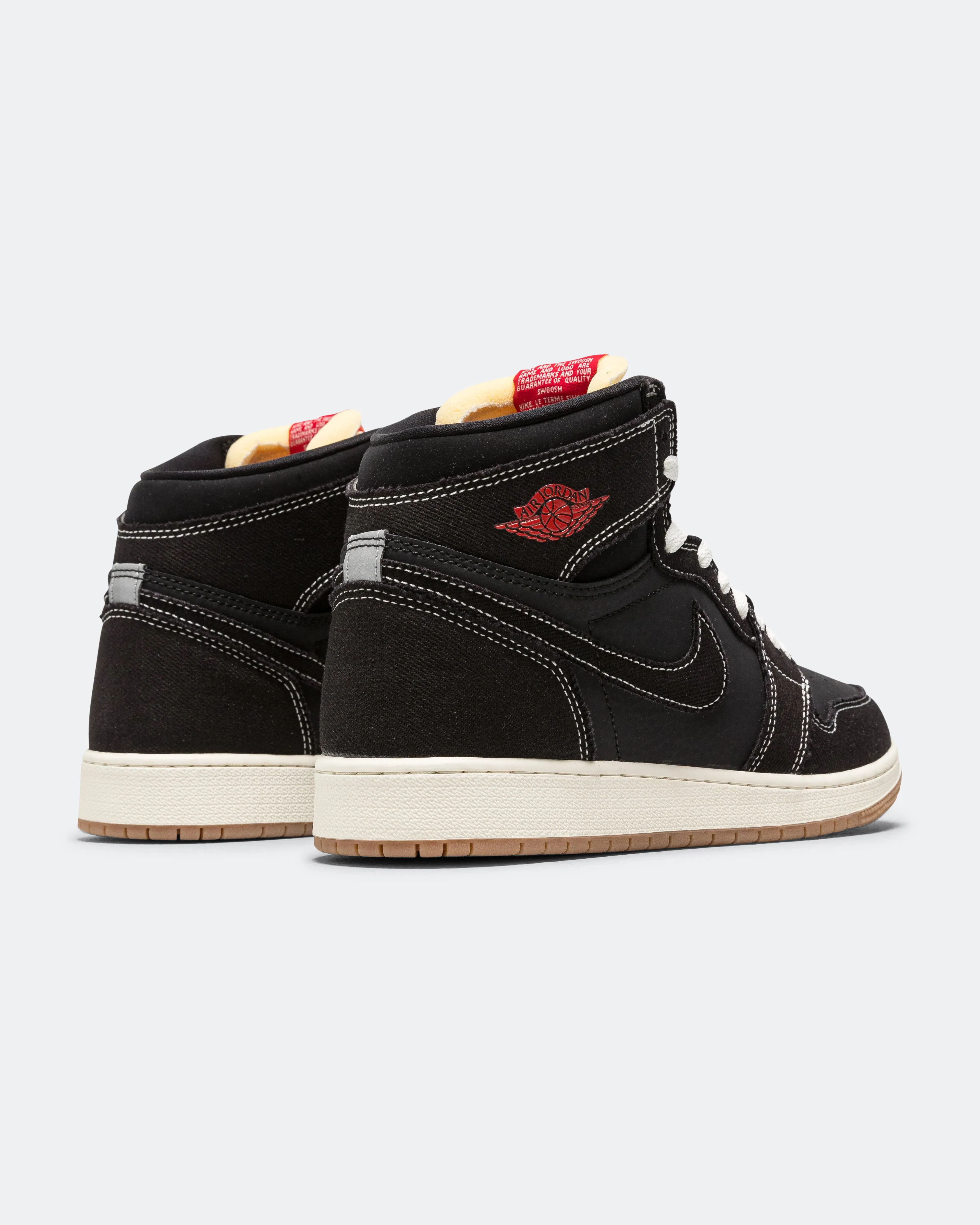 Air Jordan 1 RTR High OG FC (GS) - Black/University Red-Sail-Gum Brown