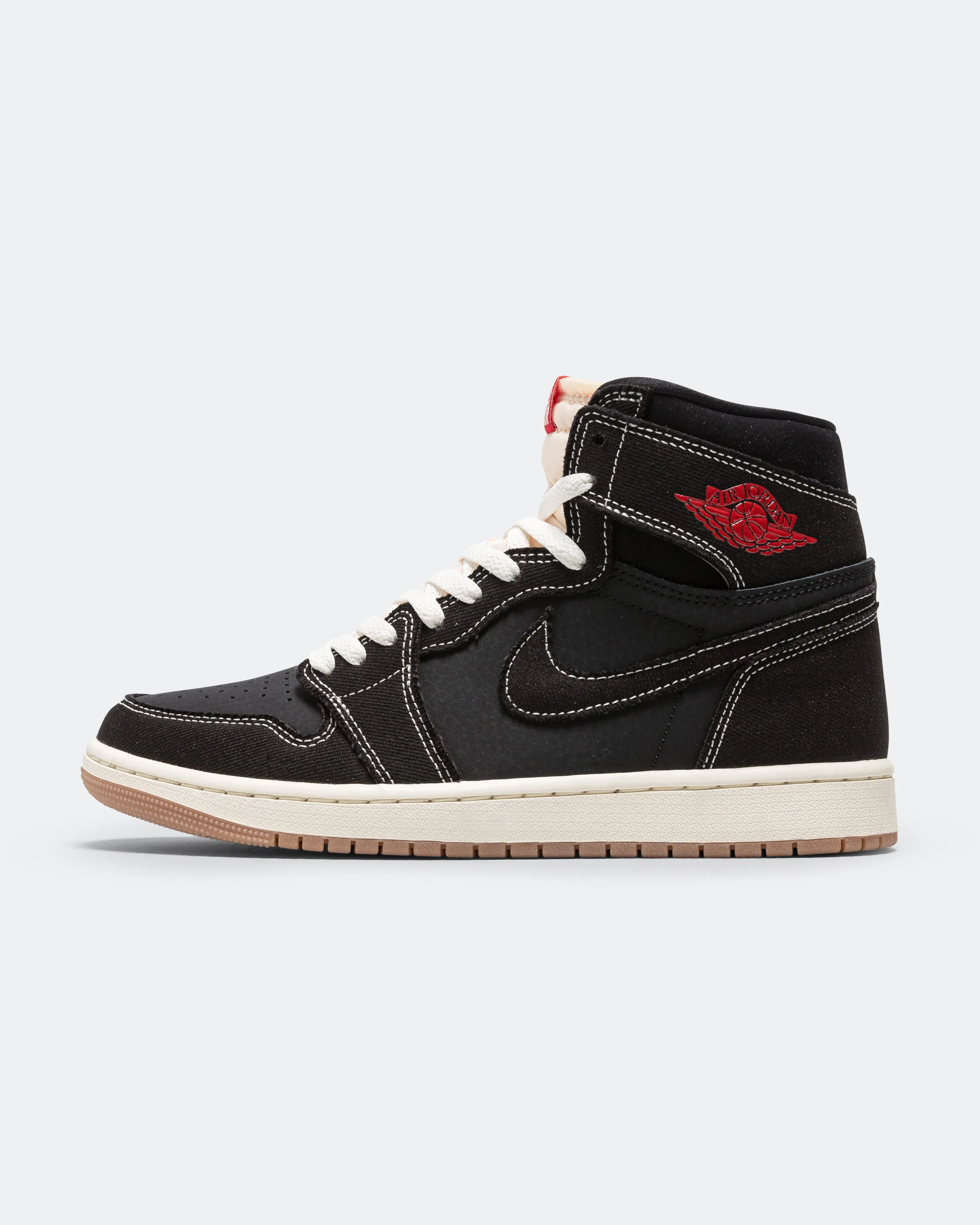 Air Jordan 1 Retro High OG FC - Black/University Red-Sail-Gum Brown