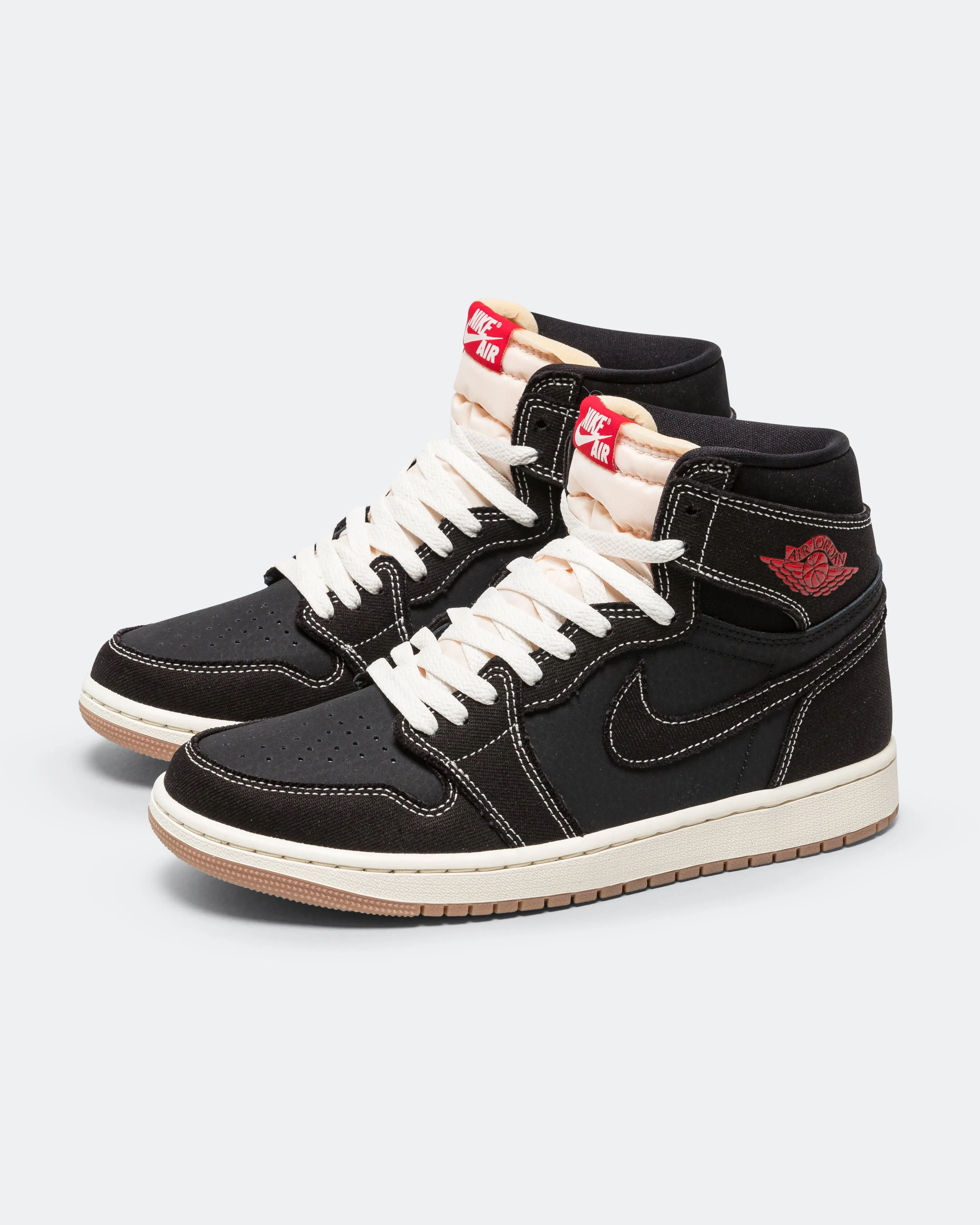 Air Jordan 1 Retro High OG FC - Black/University Red-Sail-Gum Brown