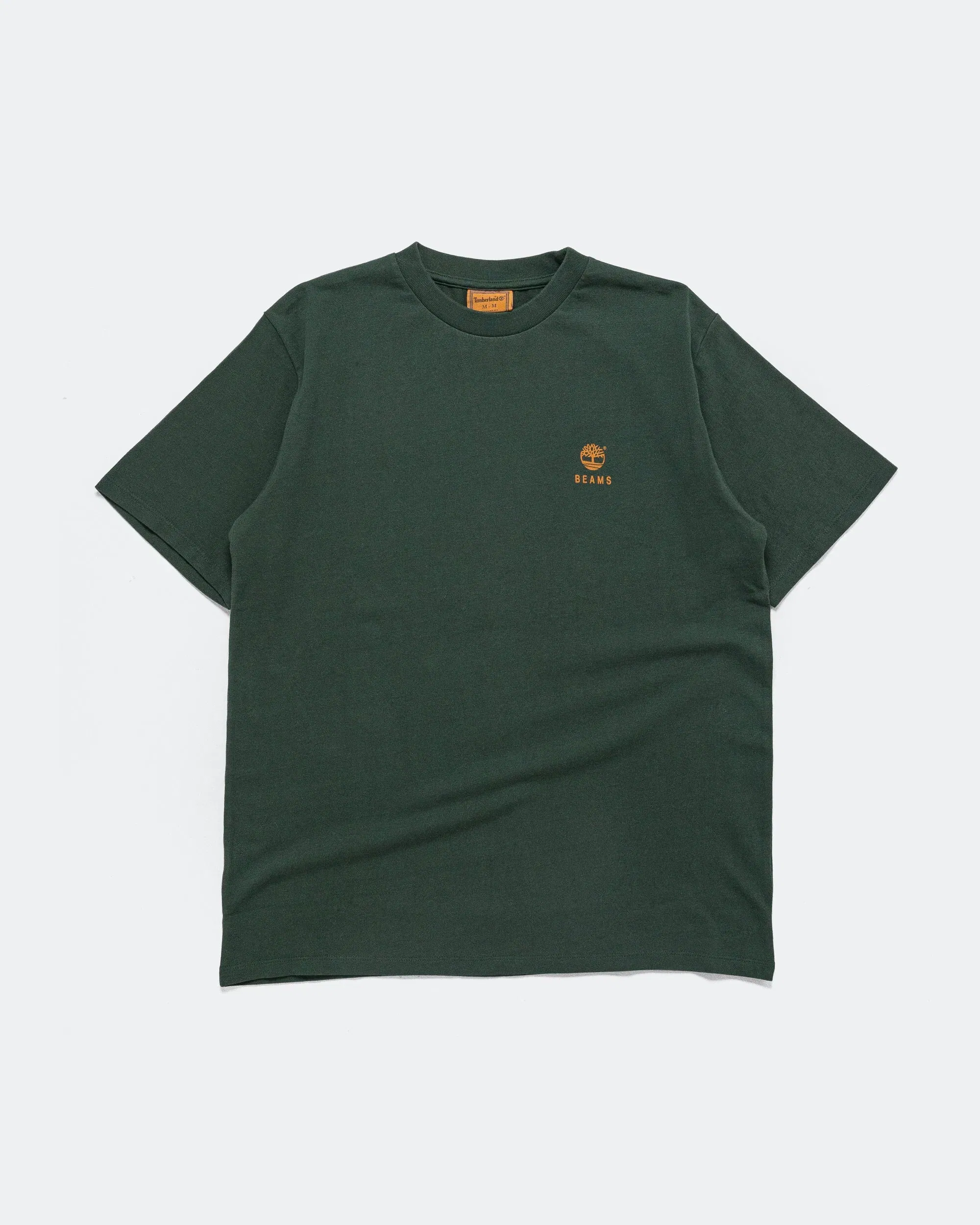 Timberland Cotton Print T-Shirt x BEAMS - Green