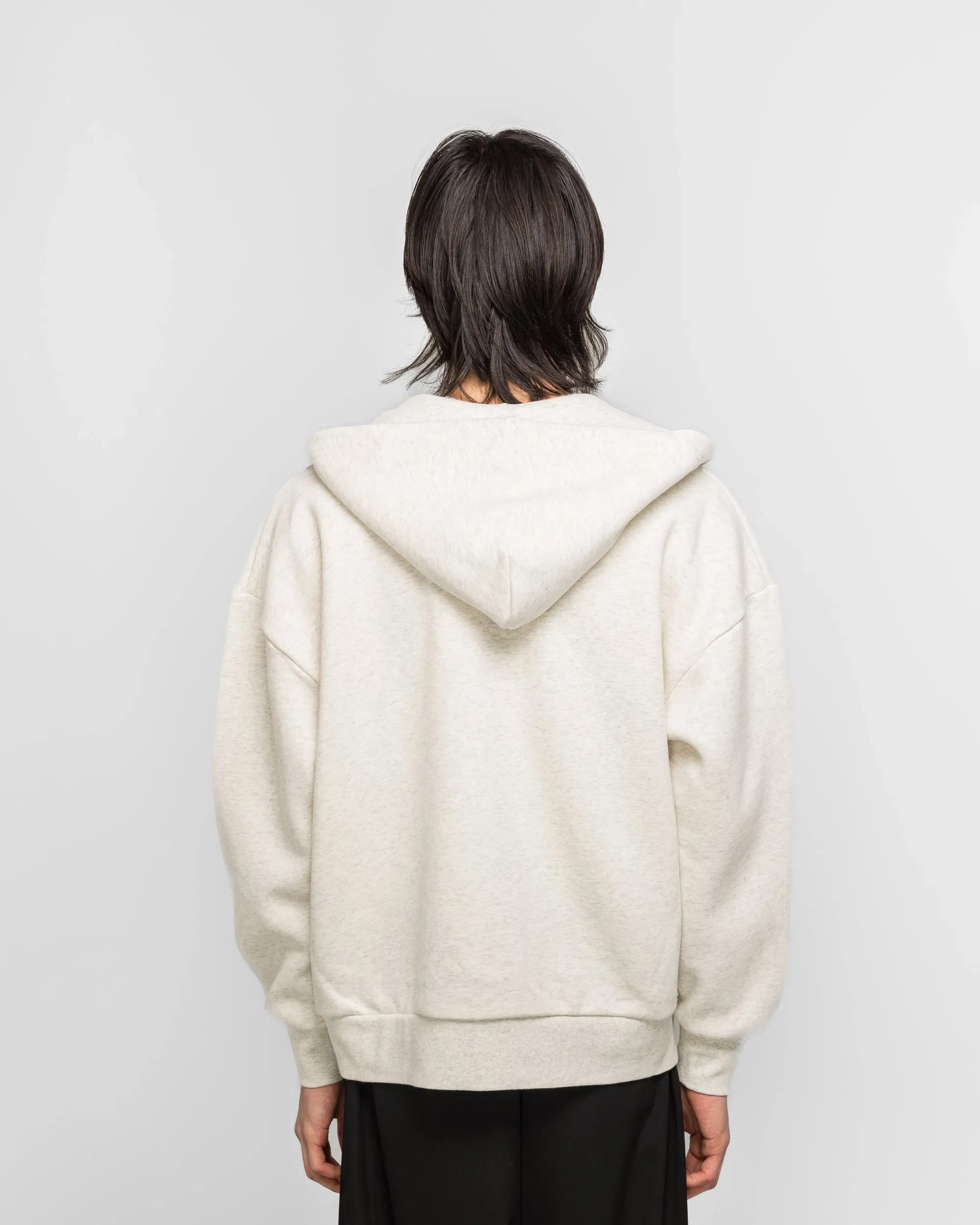 Metalwood Cutie Zip Hooded Sweatshirt - Heather Grey