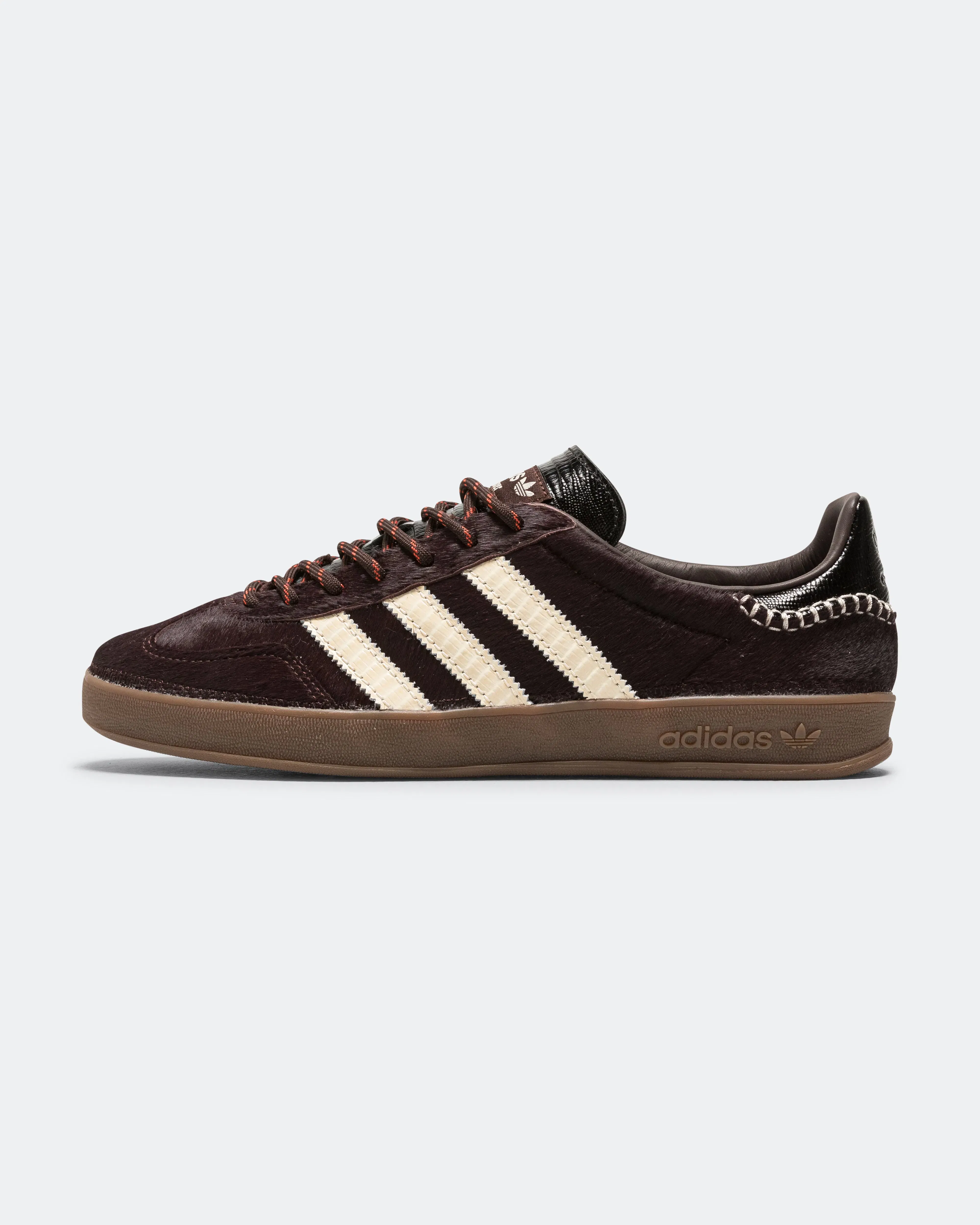 adidas Gazelle Pony x Wales Bonner - Aurora Coffee/Wonder White-Core Black