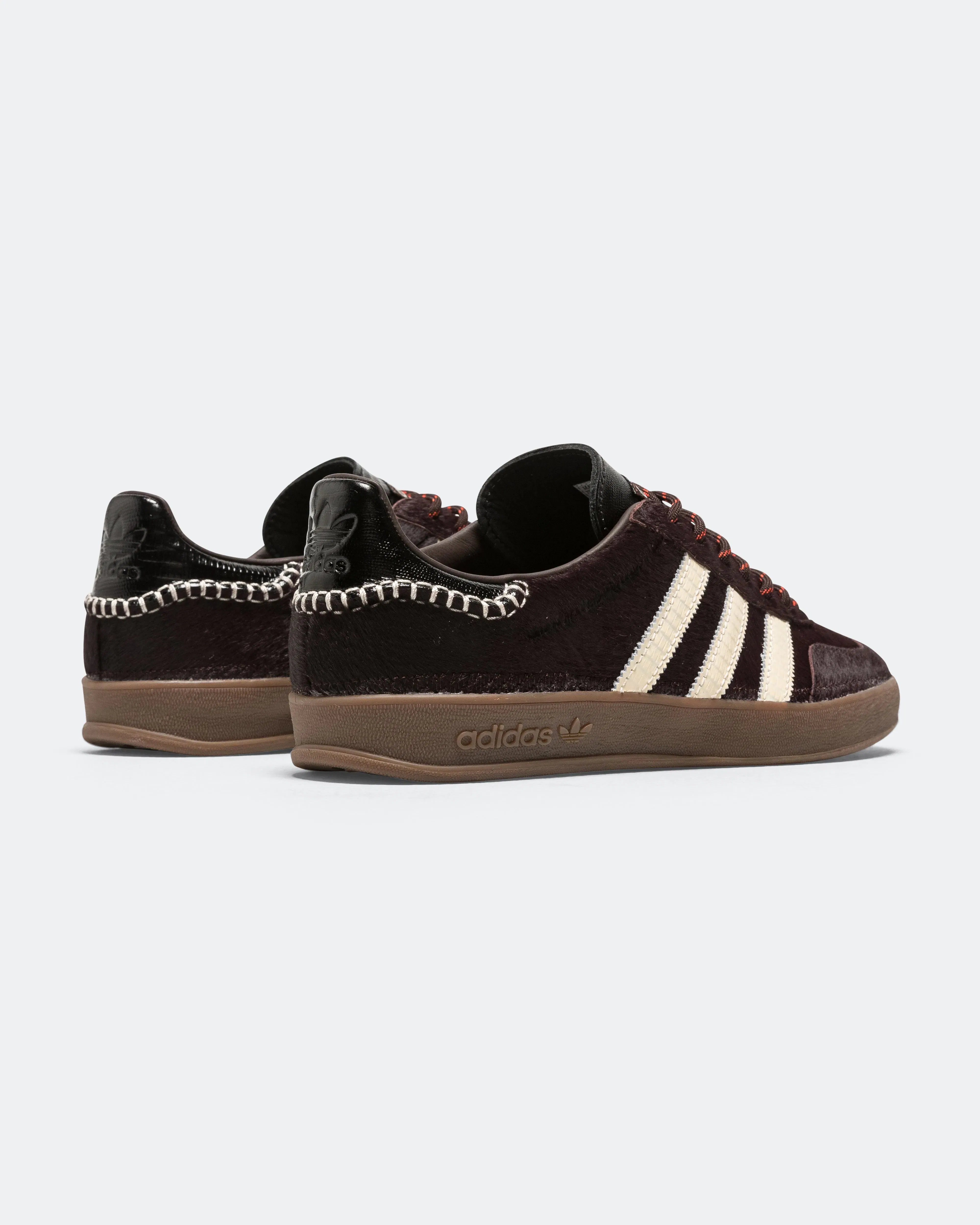 adidas Gazelle Pony x Wales Bonner - Aurora Coffee/Wonder White-Core Black