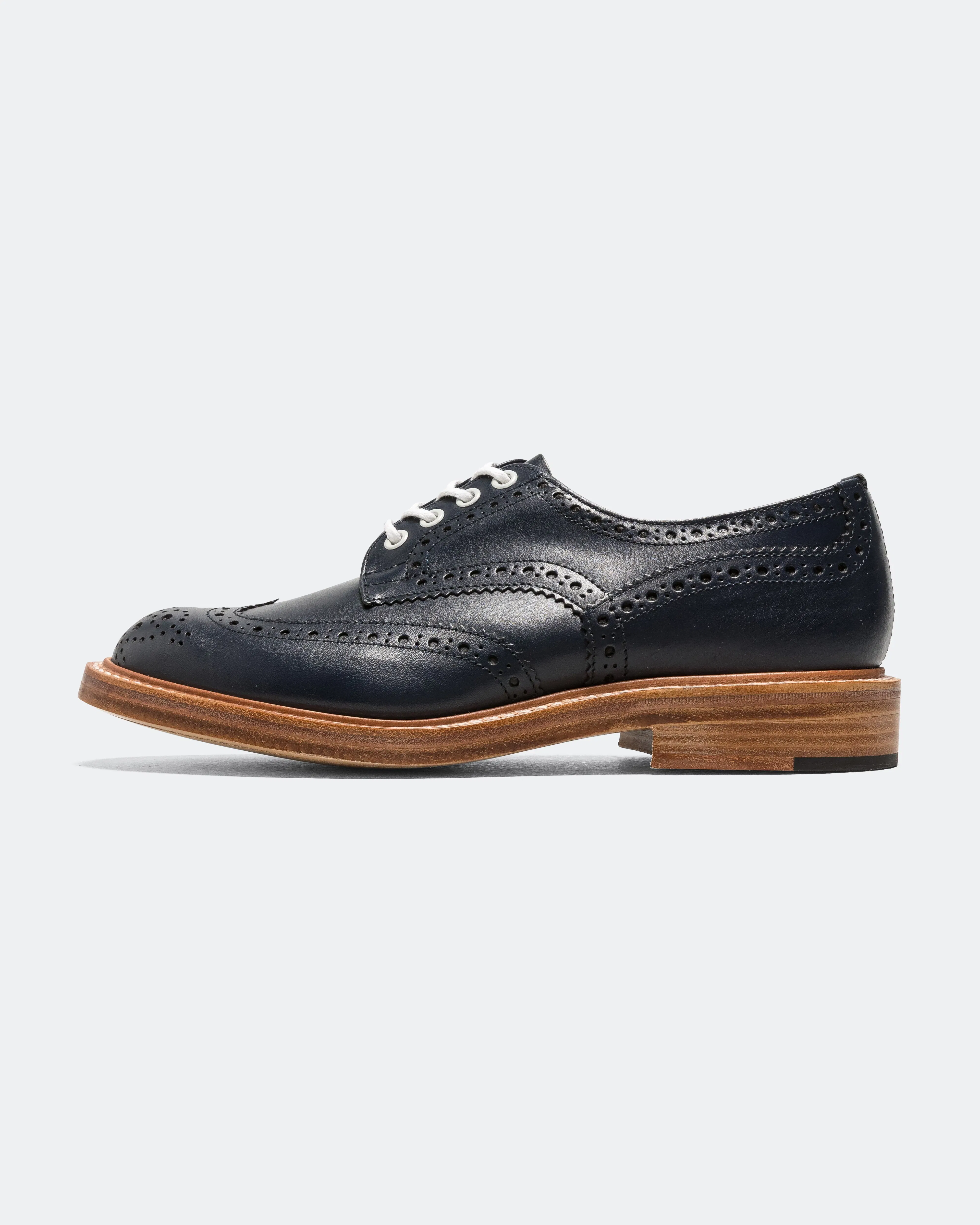 Junya Watanabe MAN Trickers Shoes Calf Derby Brogues x Junya Watanabe Man - Navy
