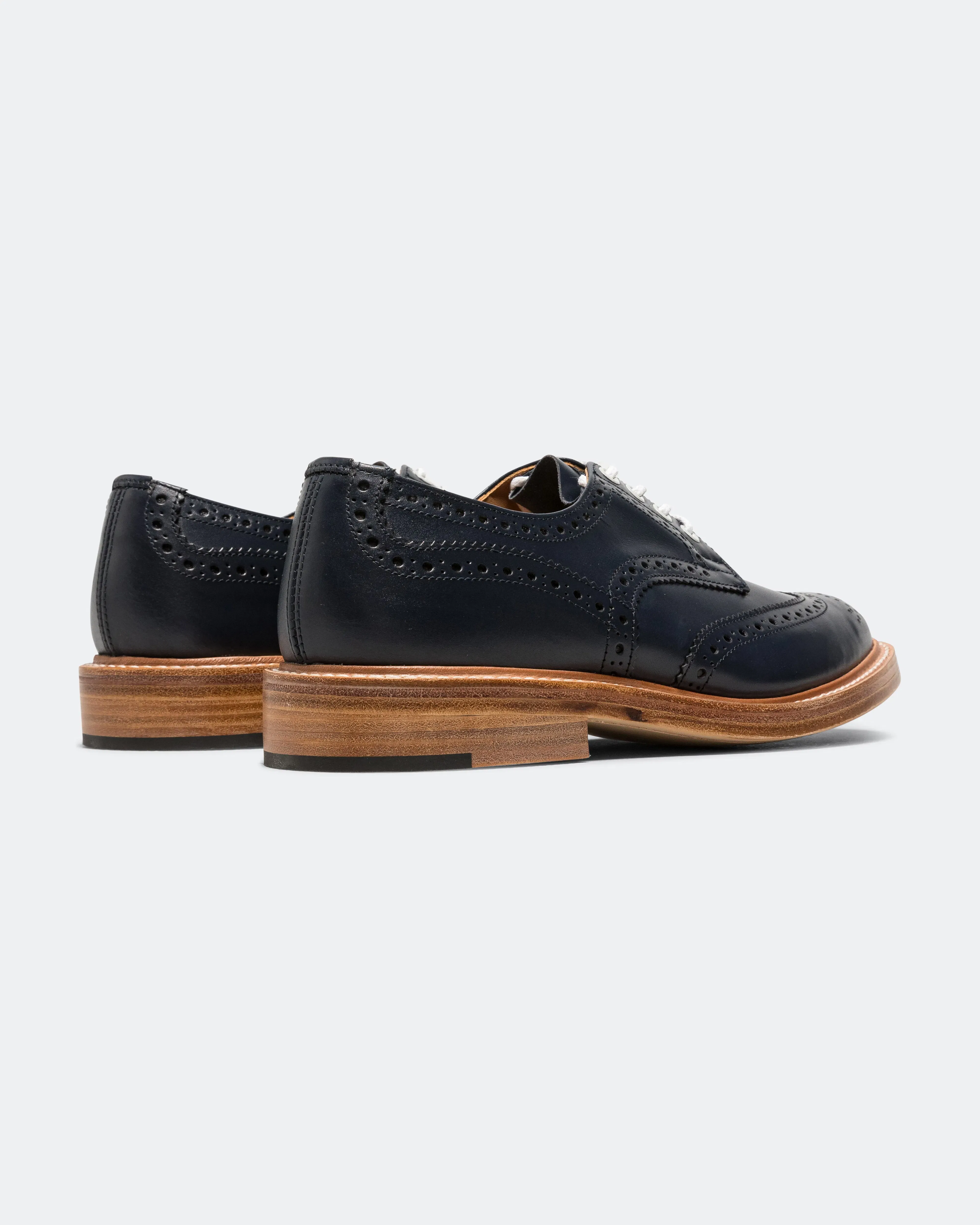 Junya Watanabe MAN Trickers Shoes Calf Derby Brogues x Junya Watanabe Man - Navy