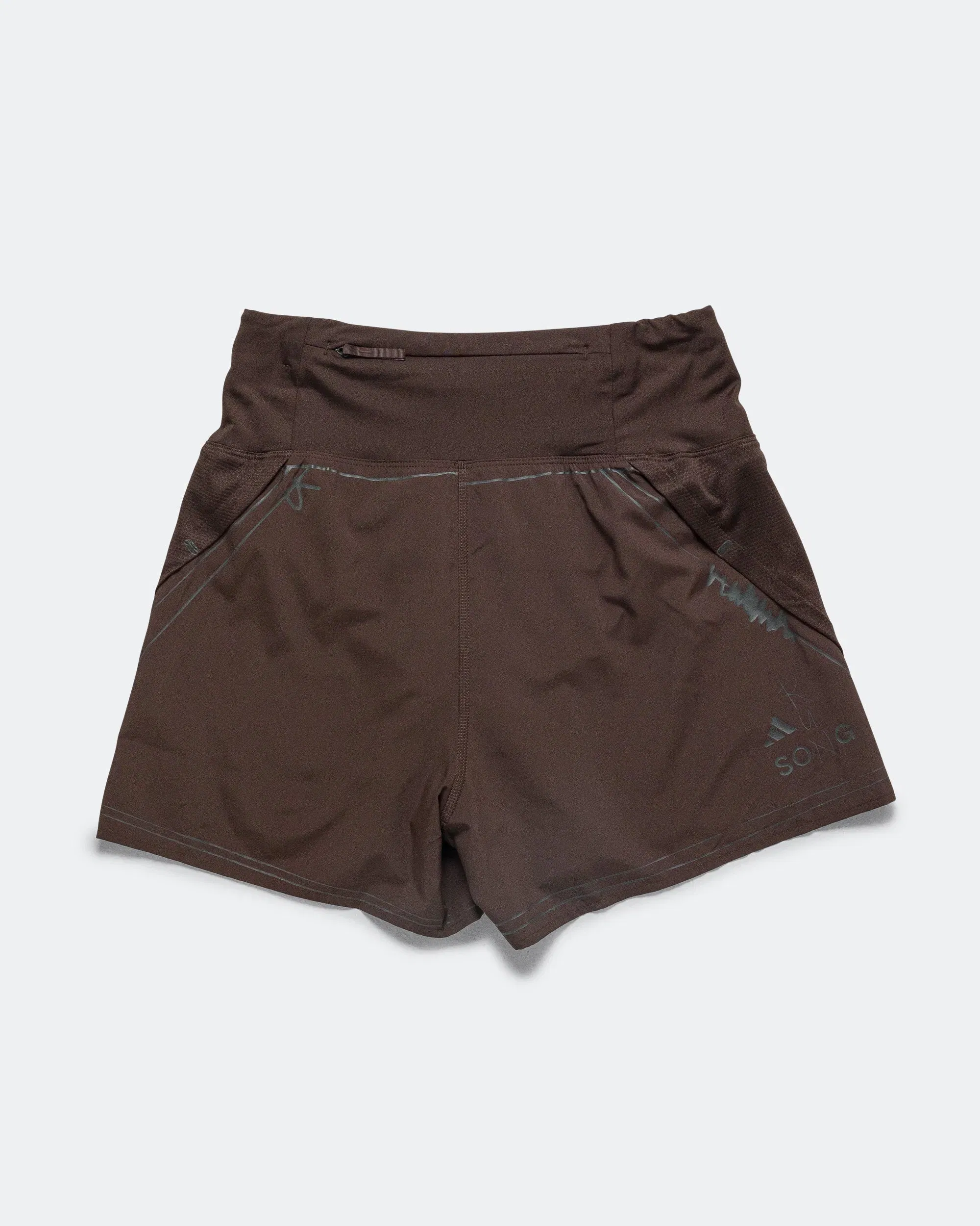 adidas Womens Adi365 Running Shorts x SFTM - Aurora Coffee