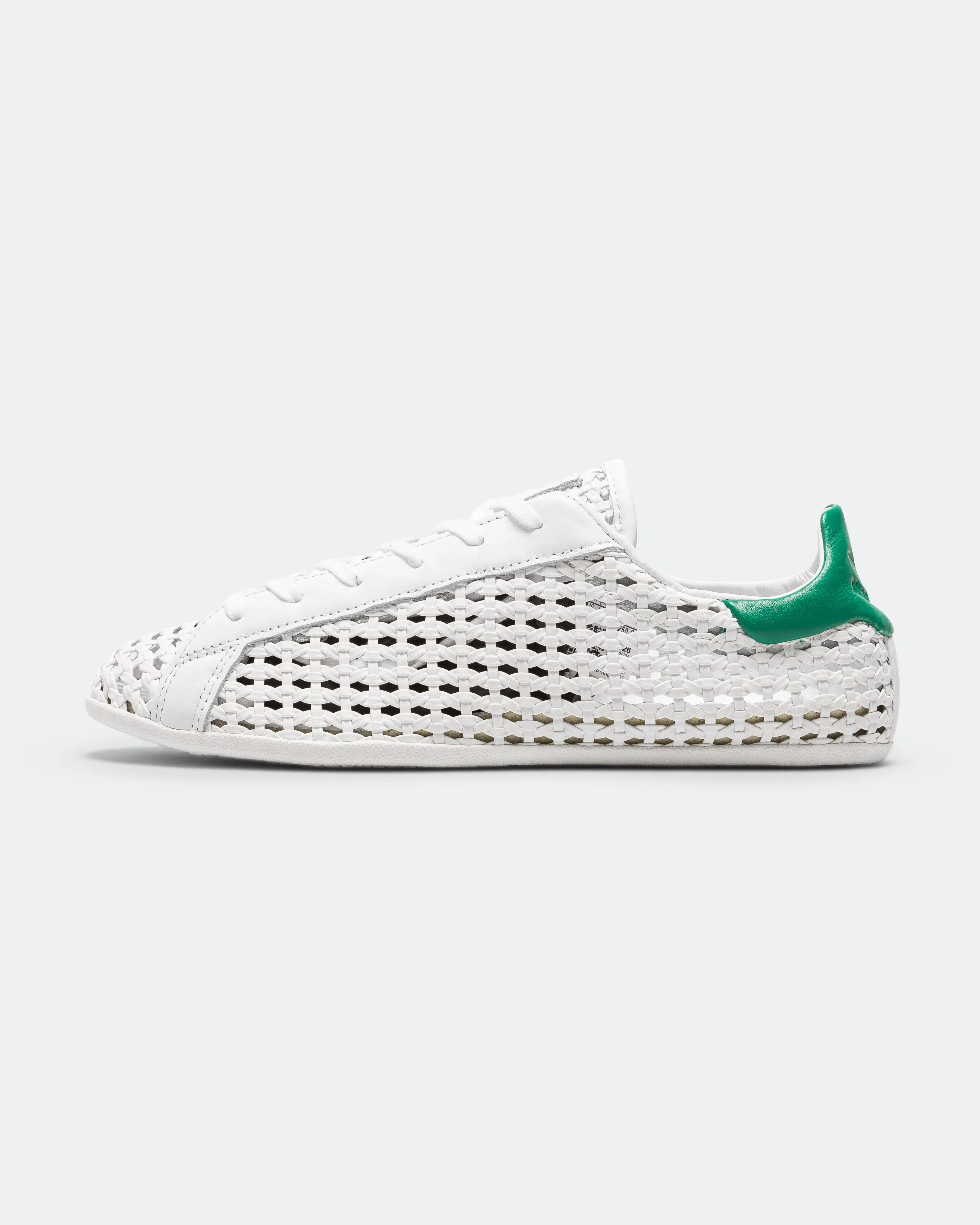 adidas Womens Stan Smith Lo Pro - Footwear White/Bold Green-Core Black