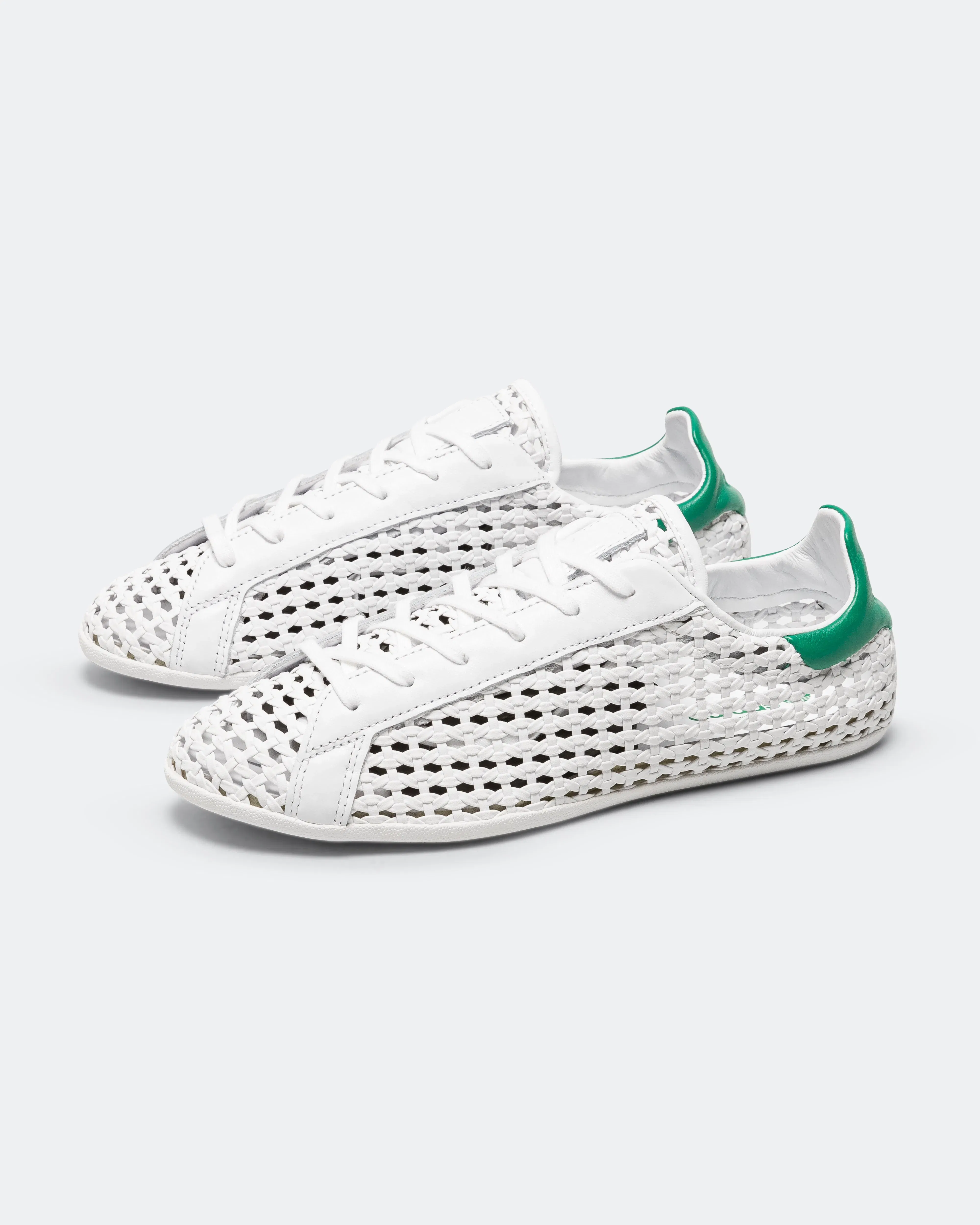 adidas Womens Stan Smith Lo Pro - Footwear White/Bold Green-Core Black