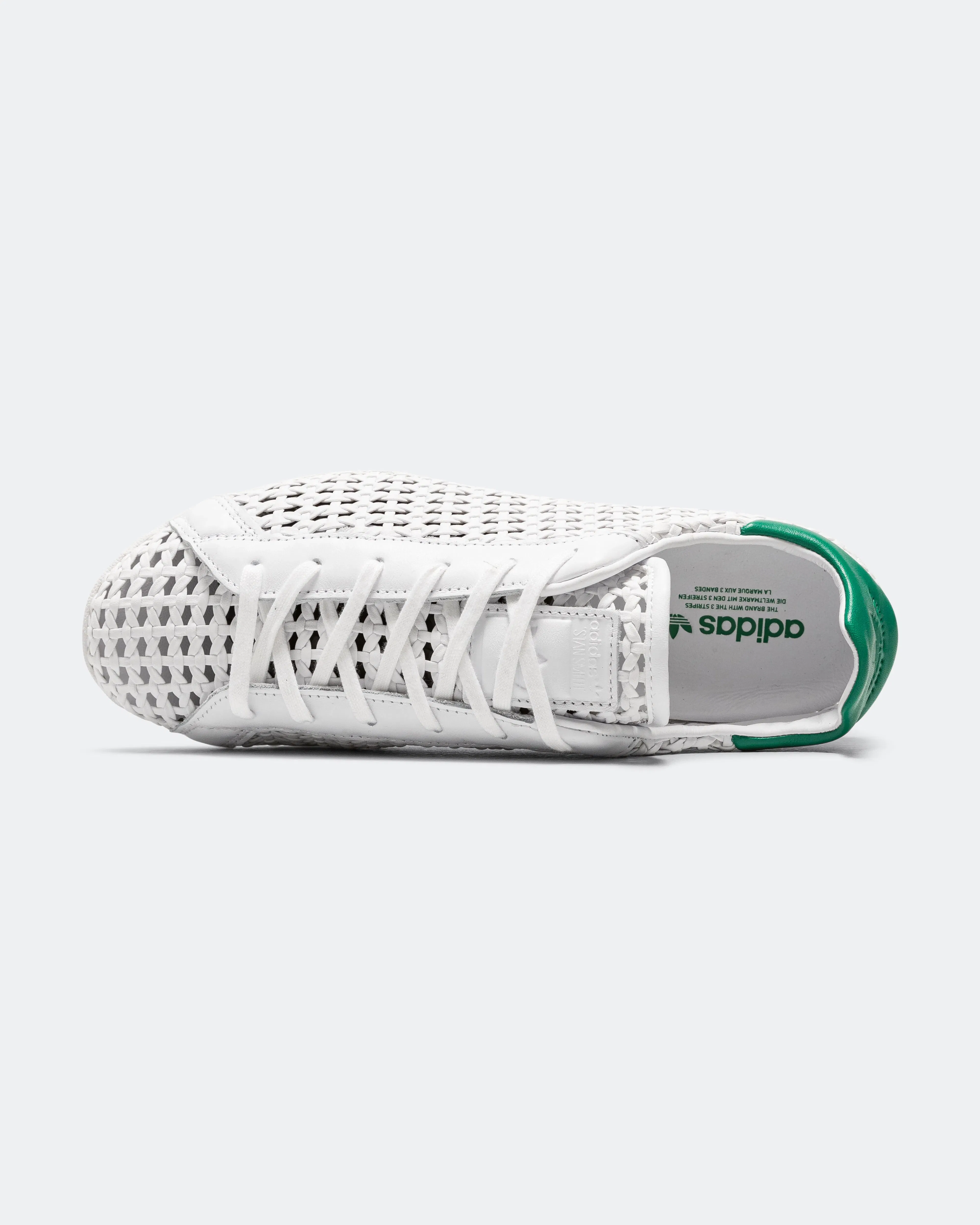 adidas Womens Stan Smith Lo Pro - Footwear White/Bold Green-Core Black