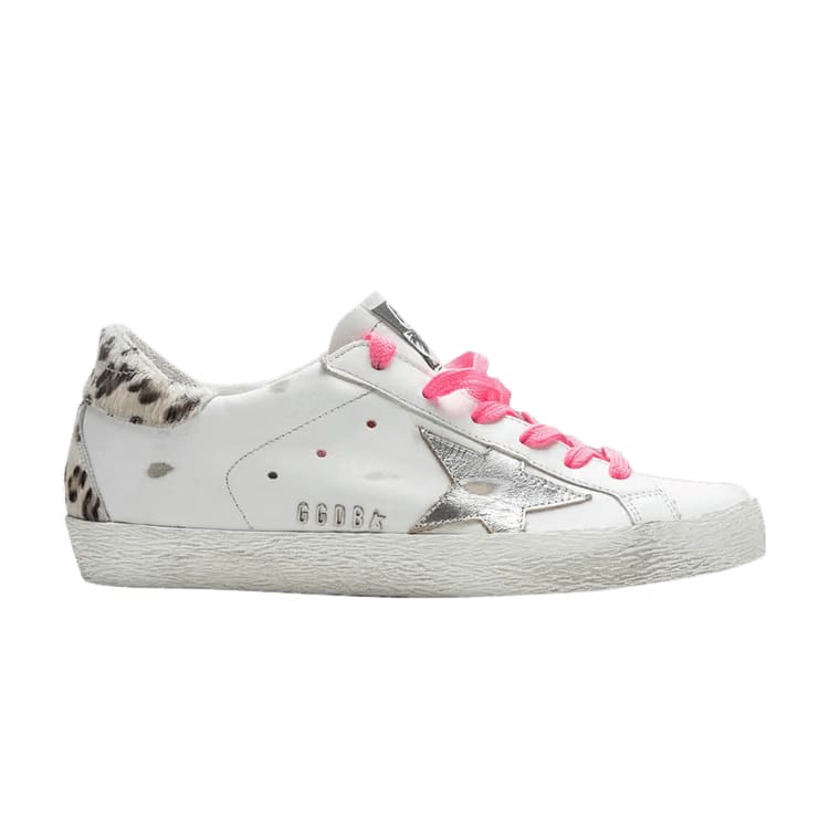 Golden Goose Wmns Superstar 'White Cream Leopard'