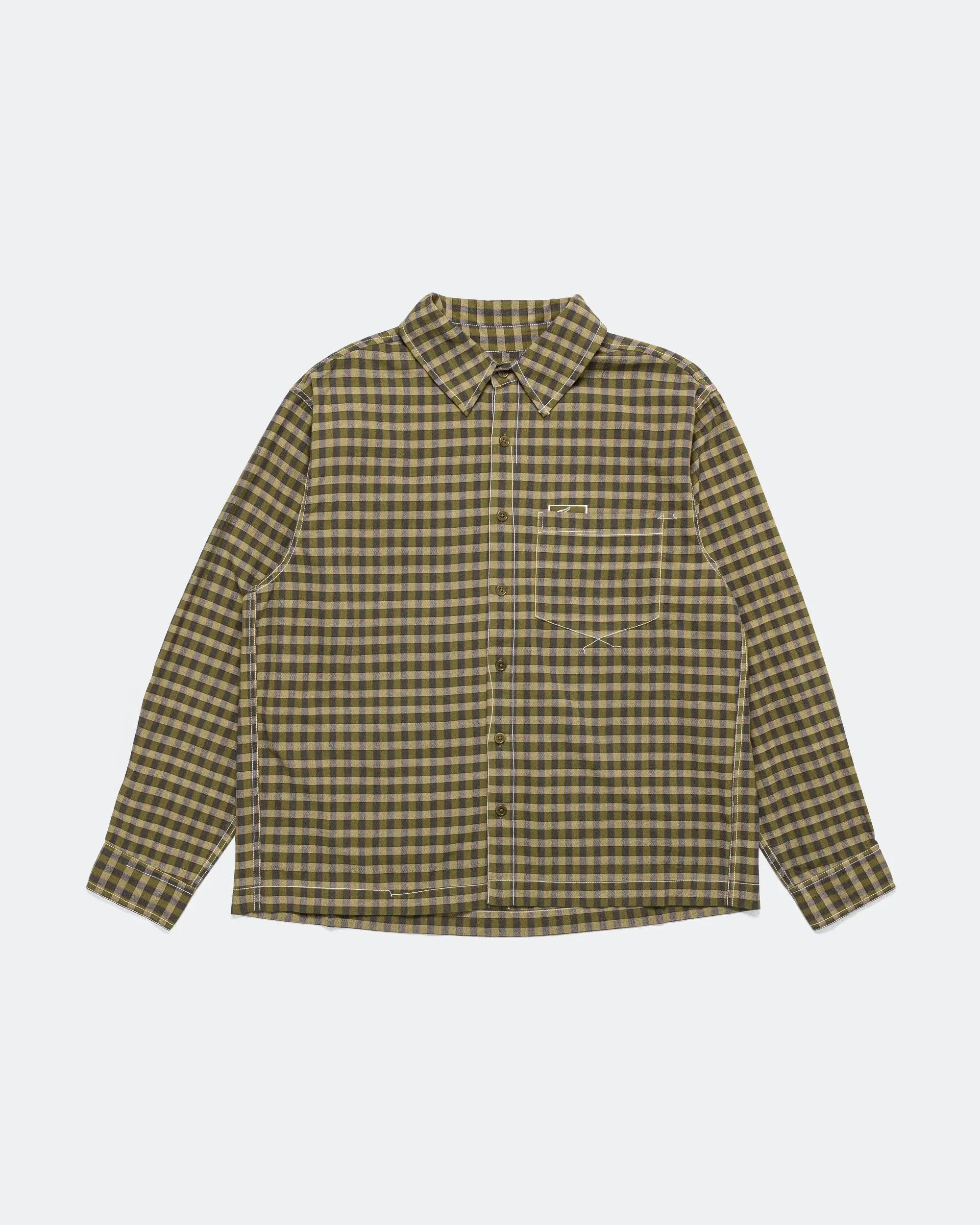 STORY mfg. Bracken Shirt - Coach Check Wonky-Wear