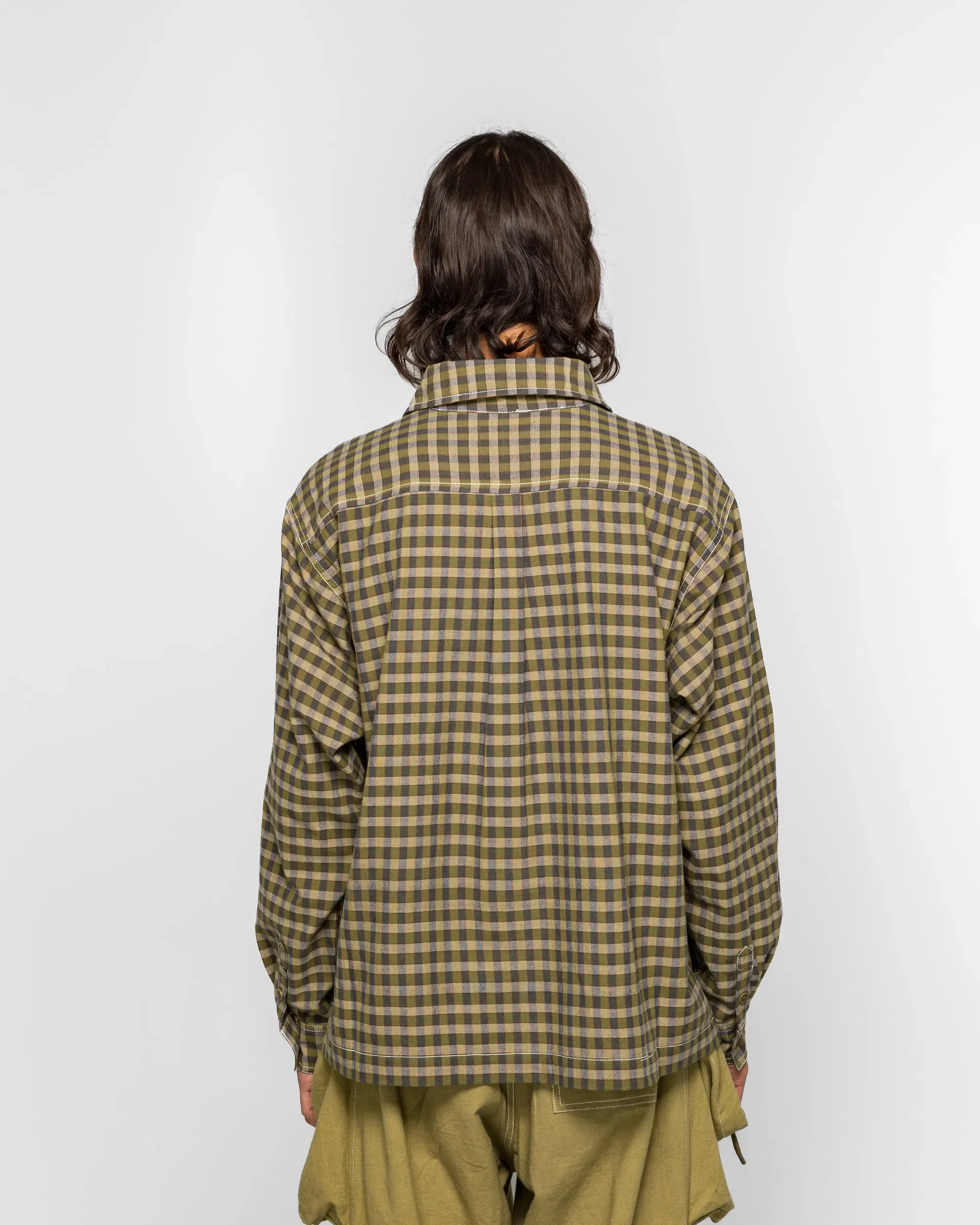 STORY mfg. Bracken Shirt - Coach Check Wonky-Wear