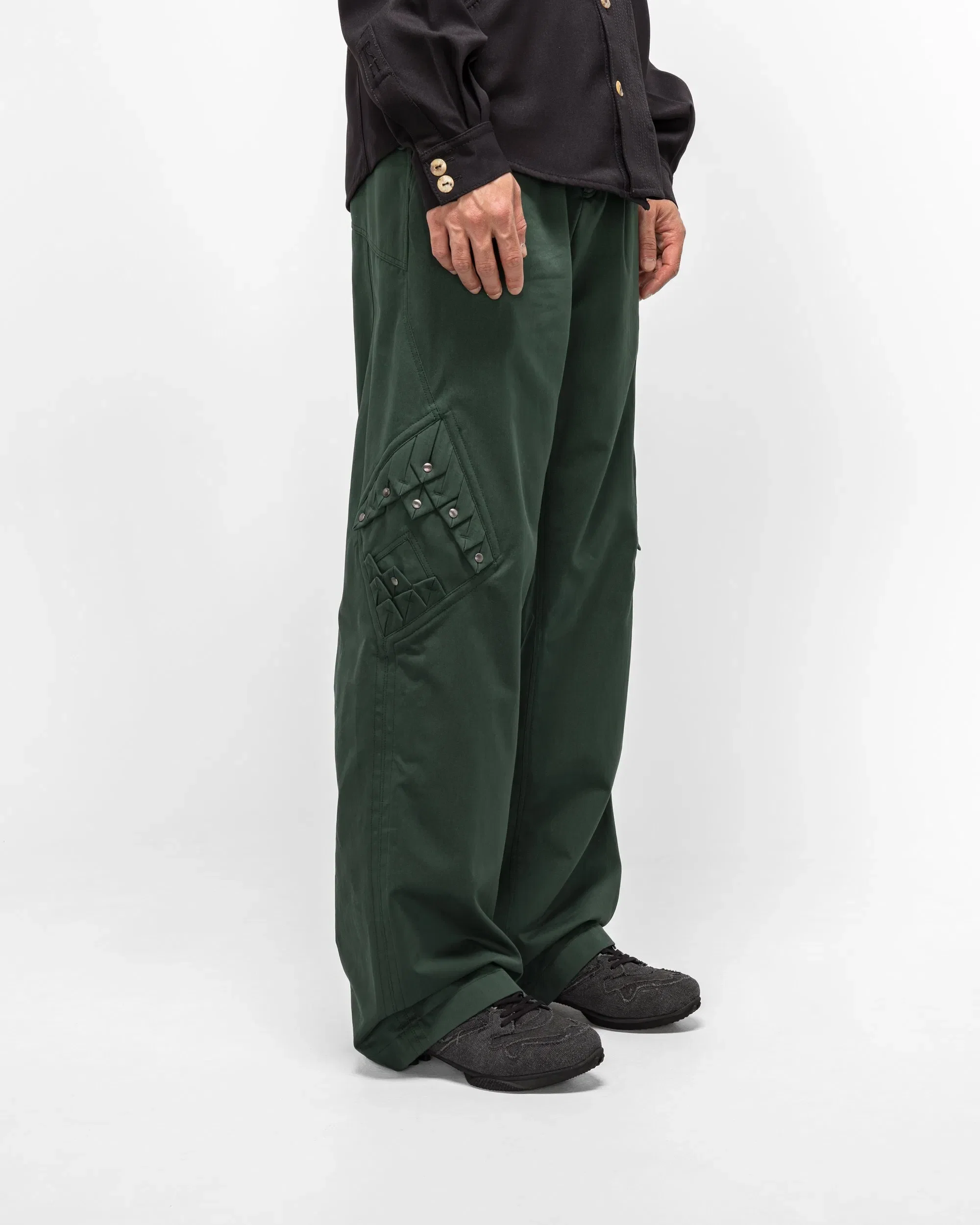 Kiko Kostadinov Estike Trouser - Spruce Green