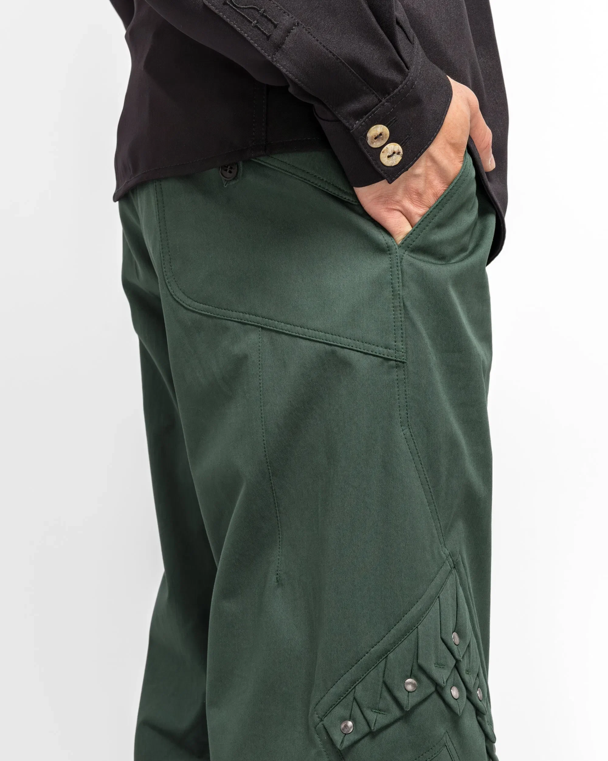 Kiko Kostadinov Estike Trouser - Spruce Green