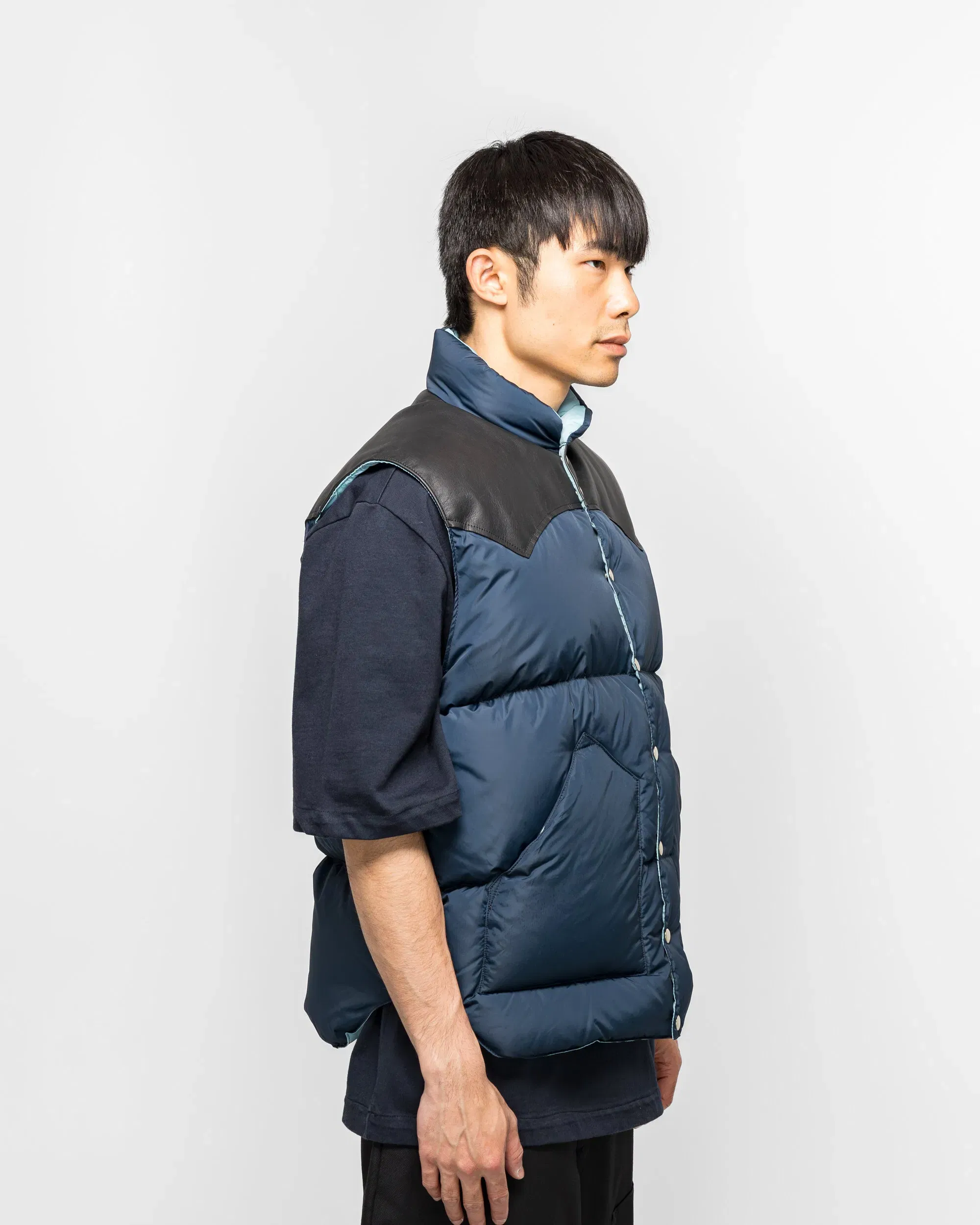 Rocky Mountain Featherbed Down Vest - Dark Navy