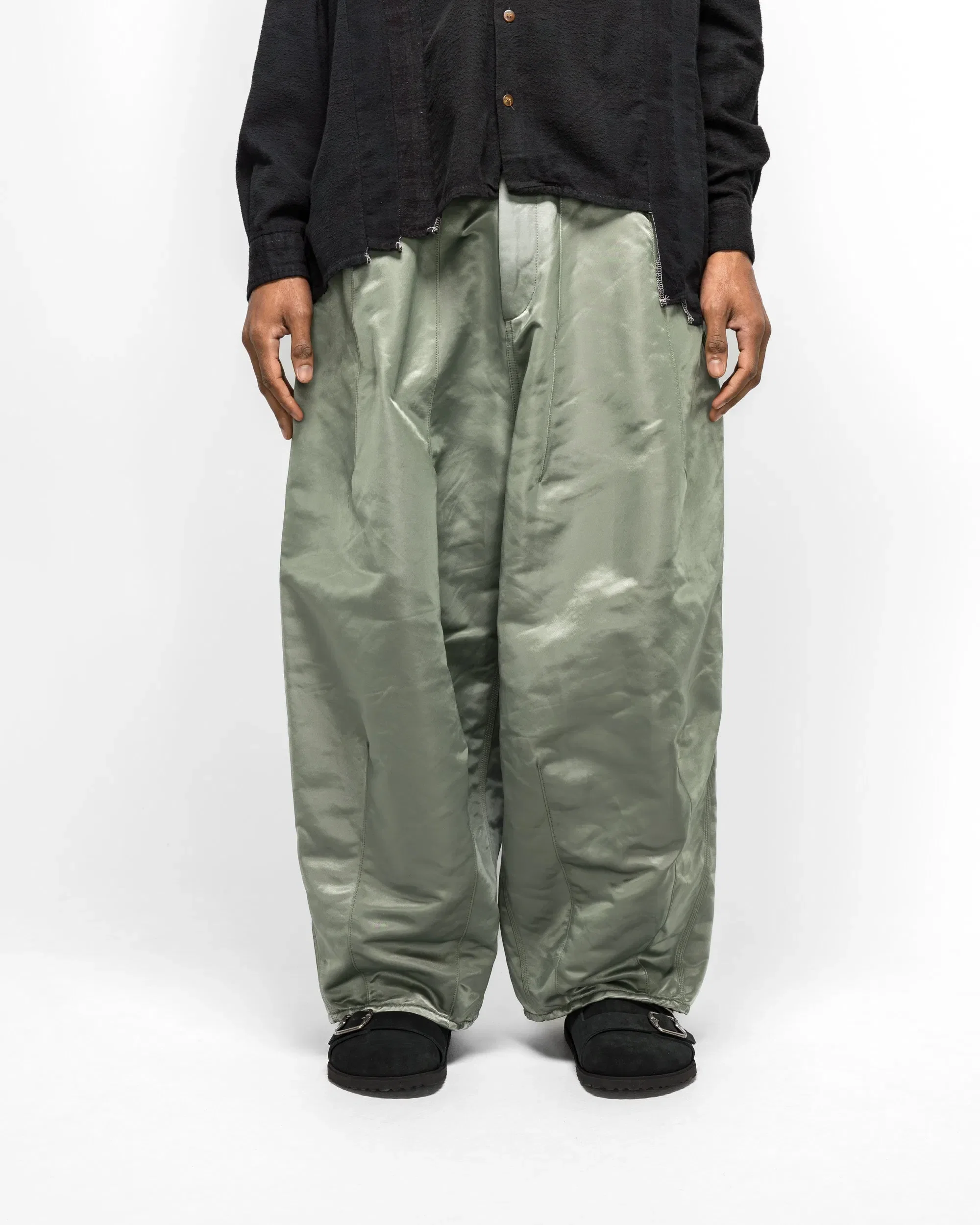 Needles H.D. Painter Pant - Olive C/N Sateen