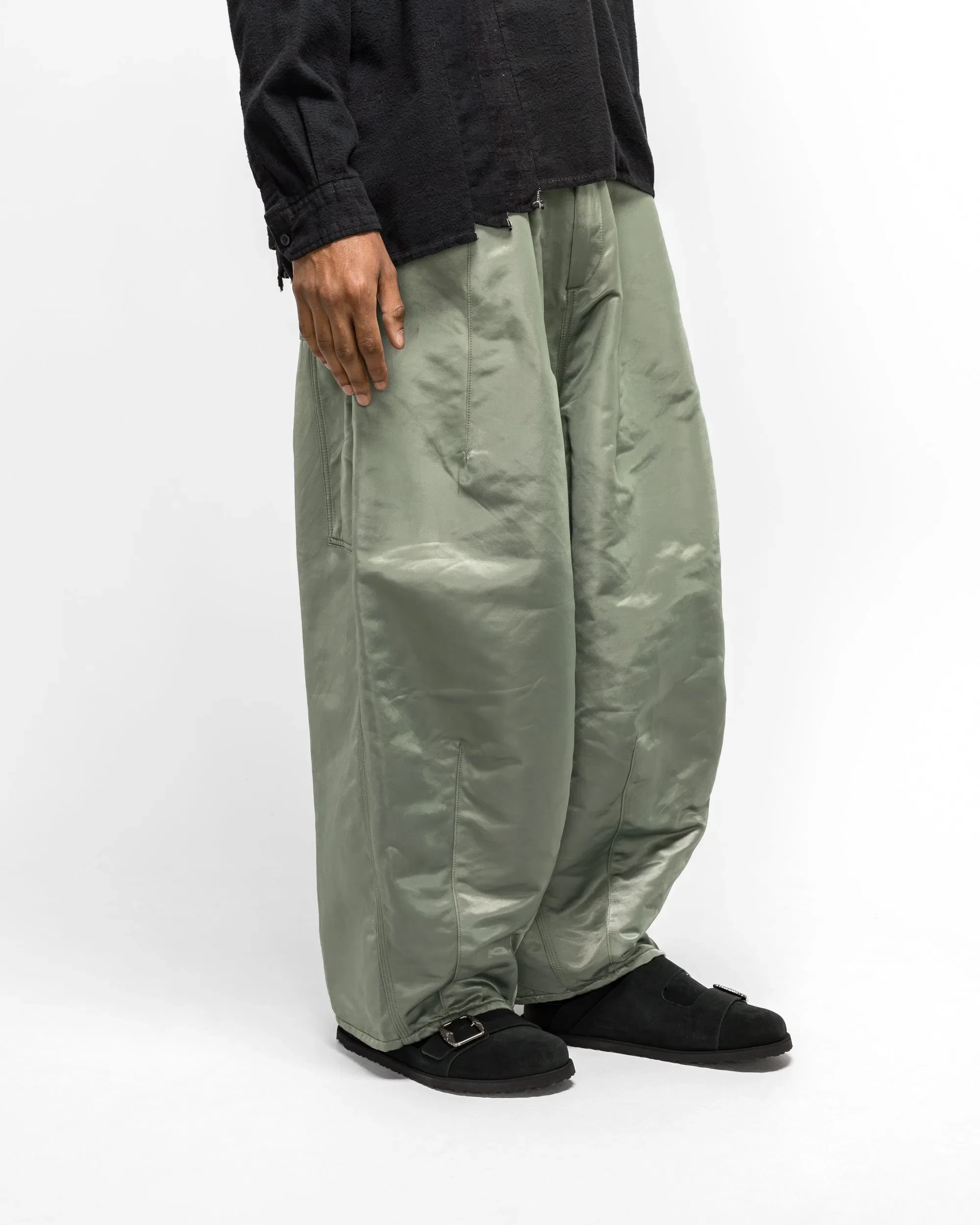 Needles H.D. Painter Pant - Olive C/N Sateen