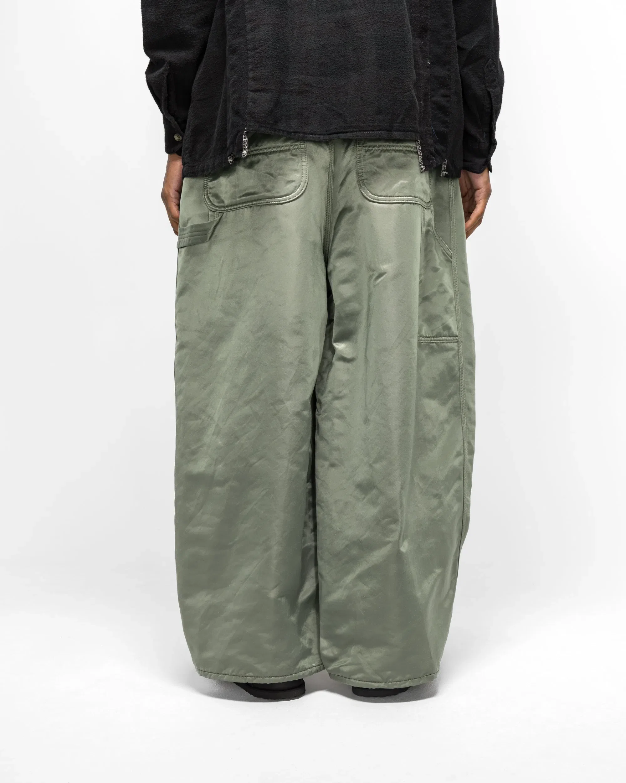 Needles H.D. Painter Pant - Olive C/N Sateen