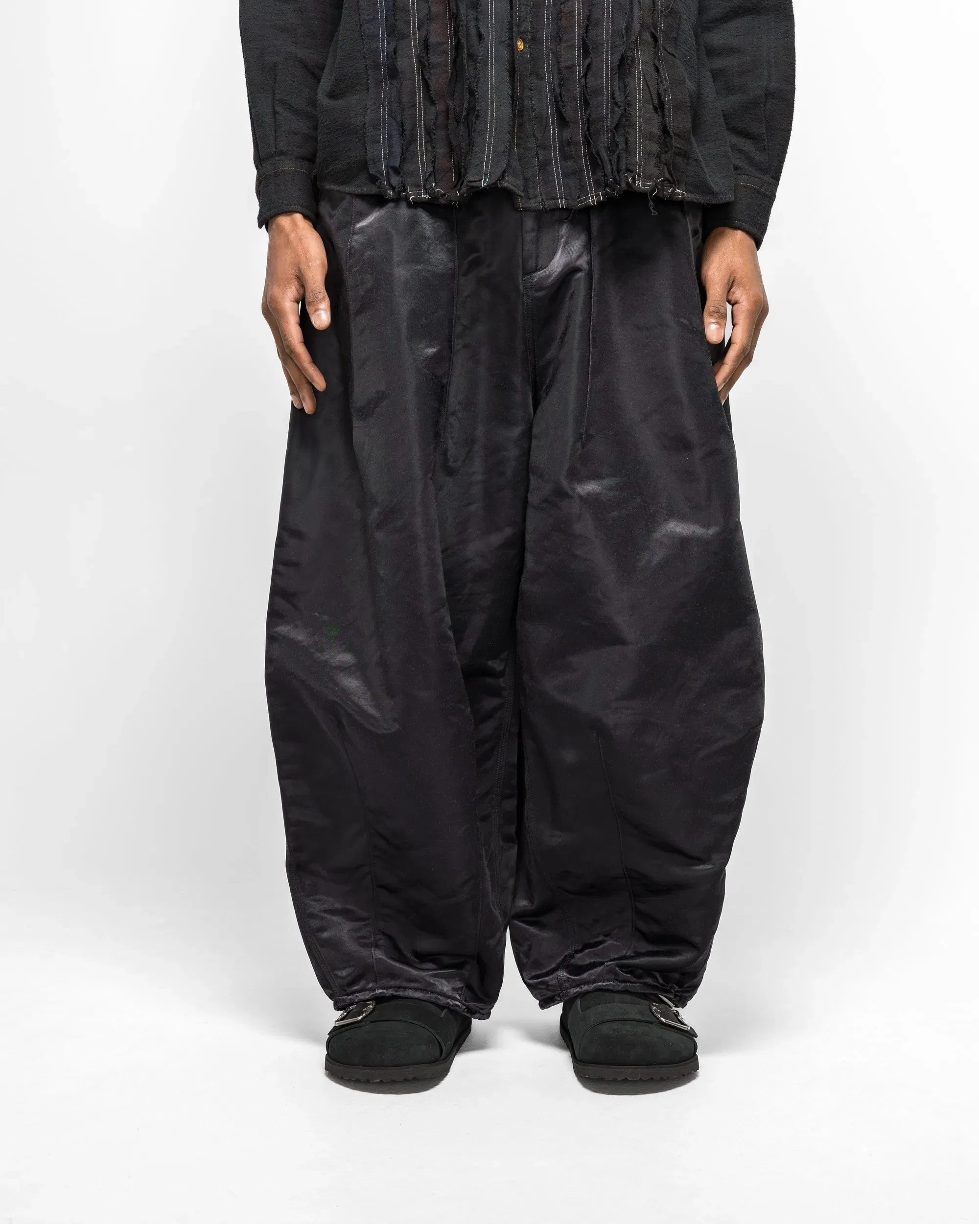 Needles H.D. Painter Pant - Black C/N Sateen