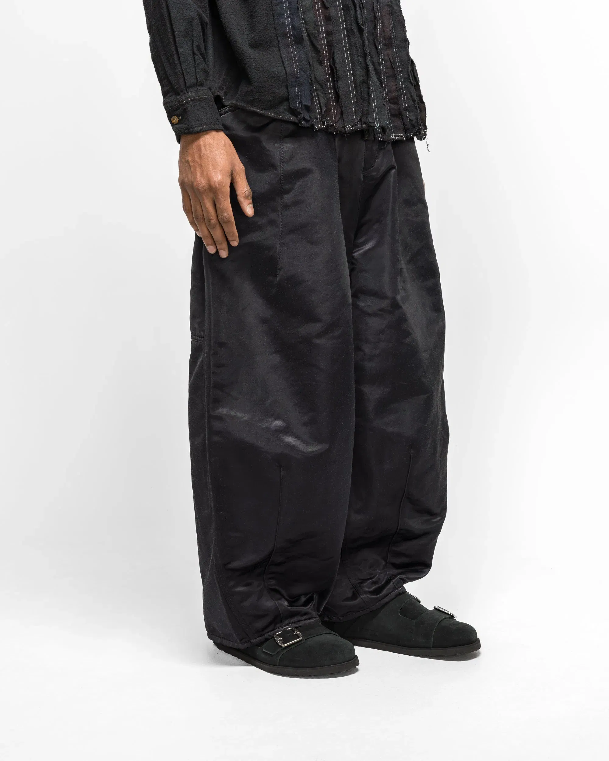 Needles H.D. Painter Pant - Black C/N Sateen