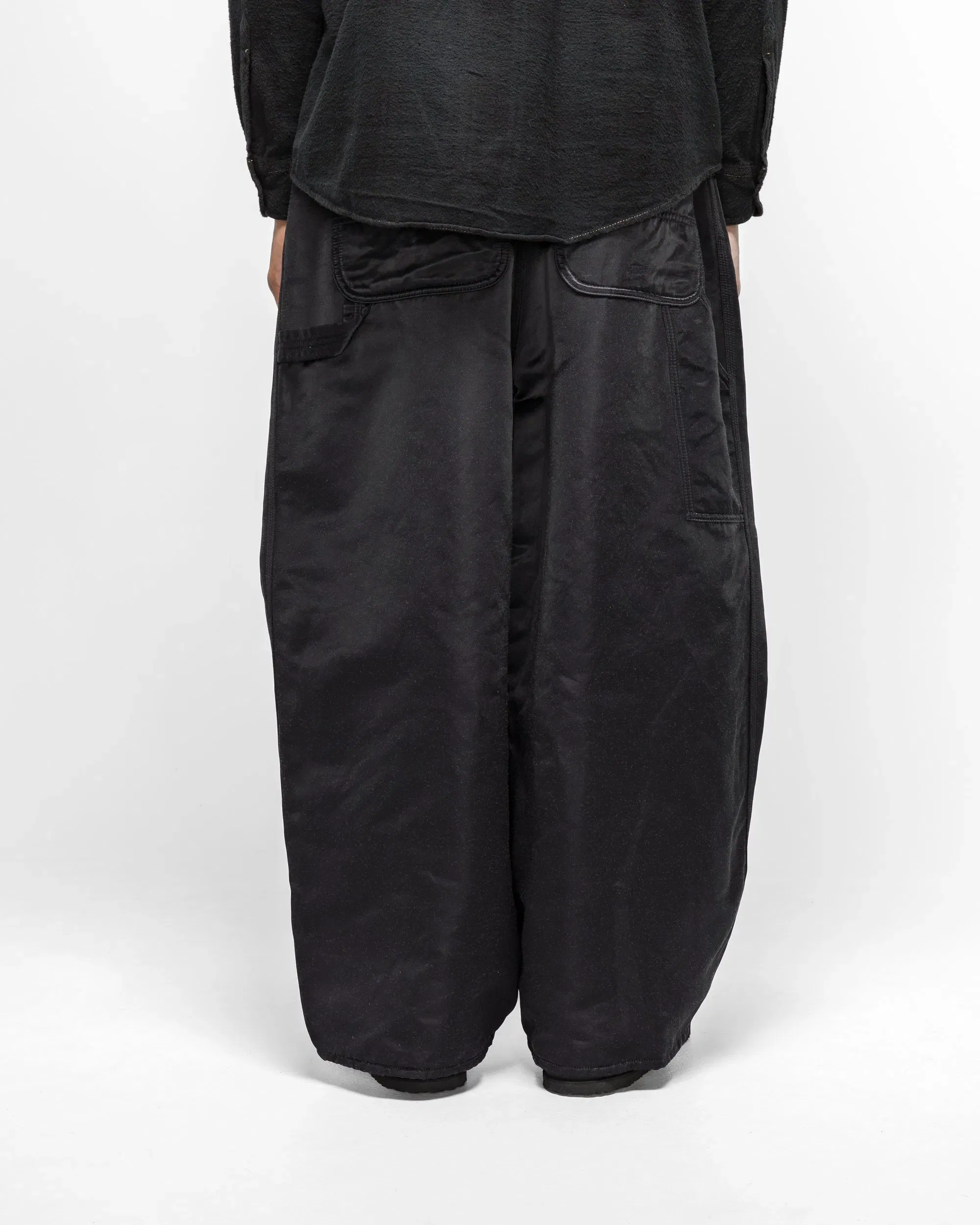 Needles H.D. Painter Pant - Black C/N Sateen