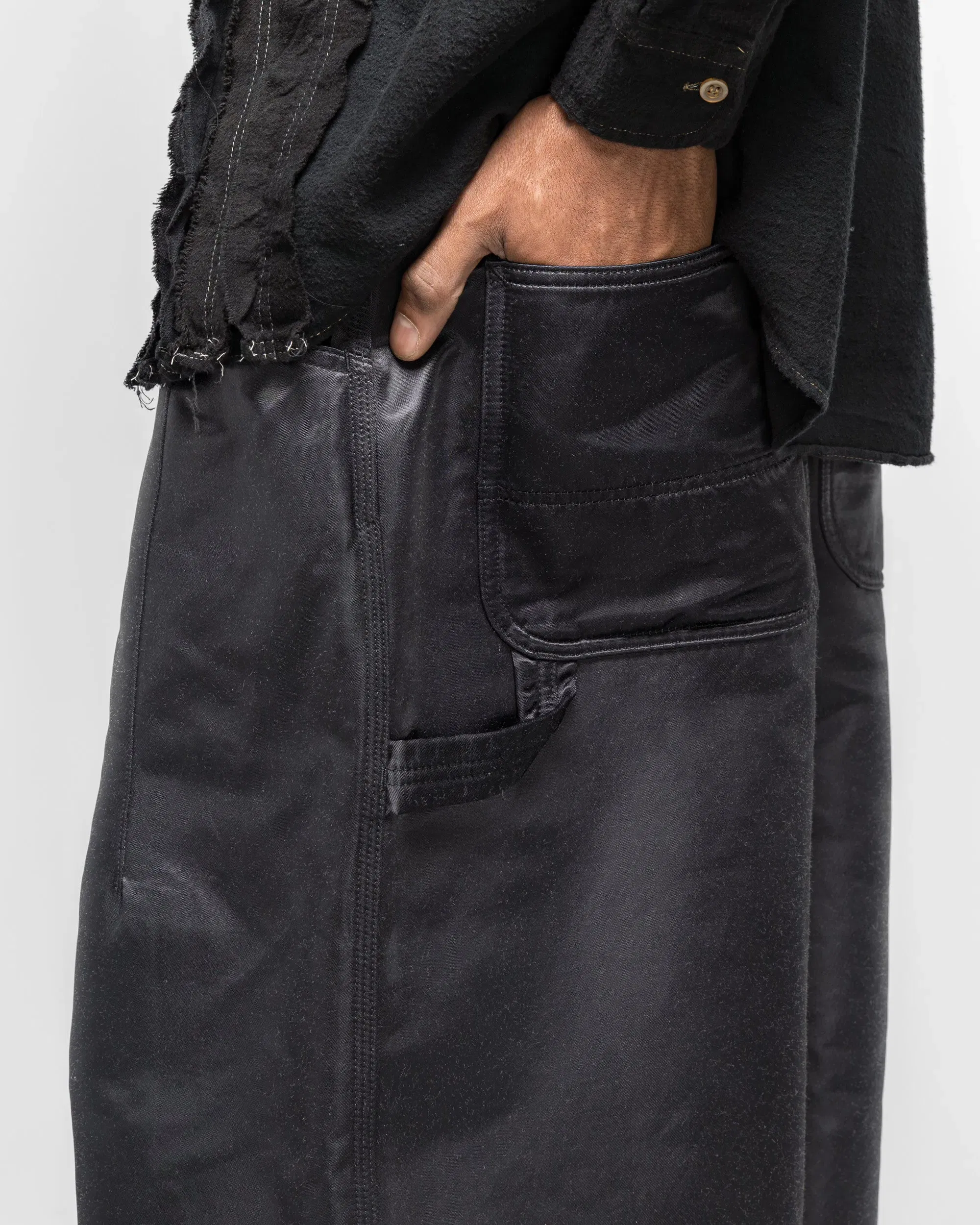 Needles H.D. Painter Pant - Black C/N Sateen