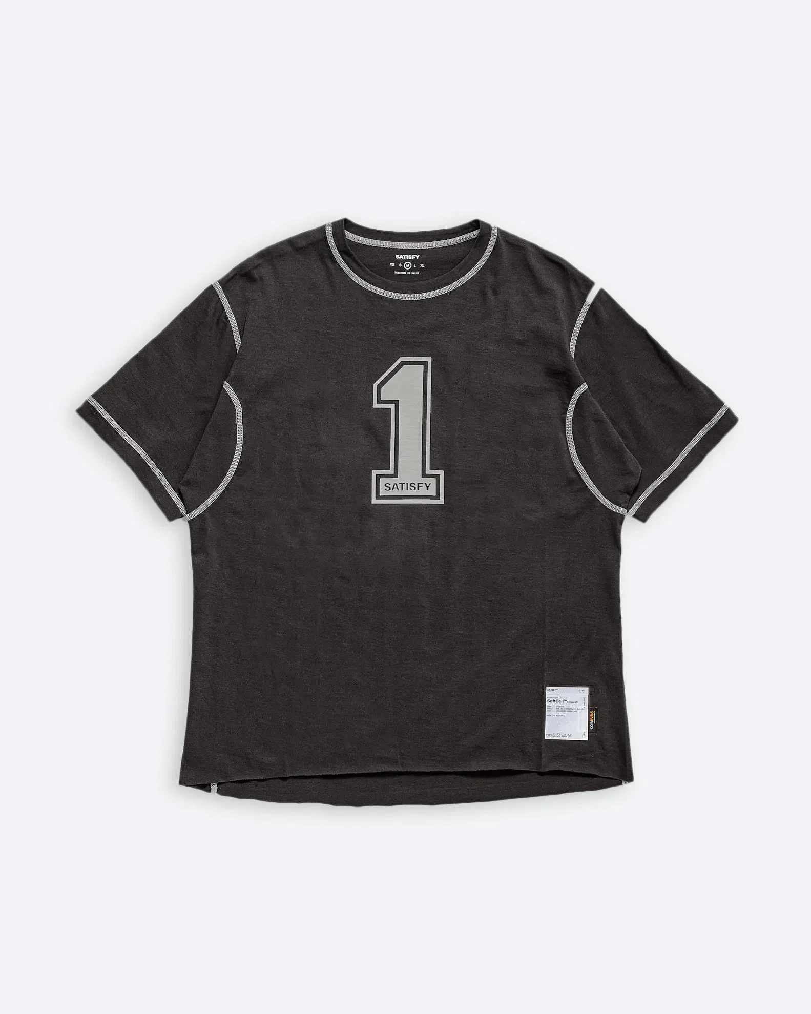 Satisfy Softcell Cordura T-Shirt - Black