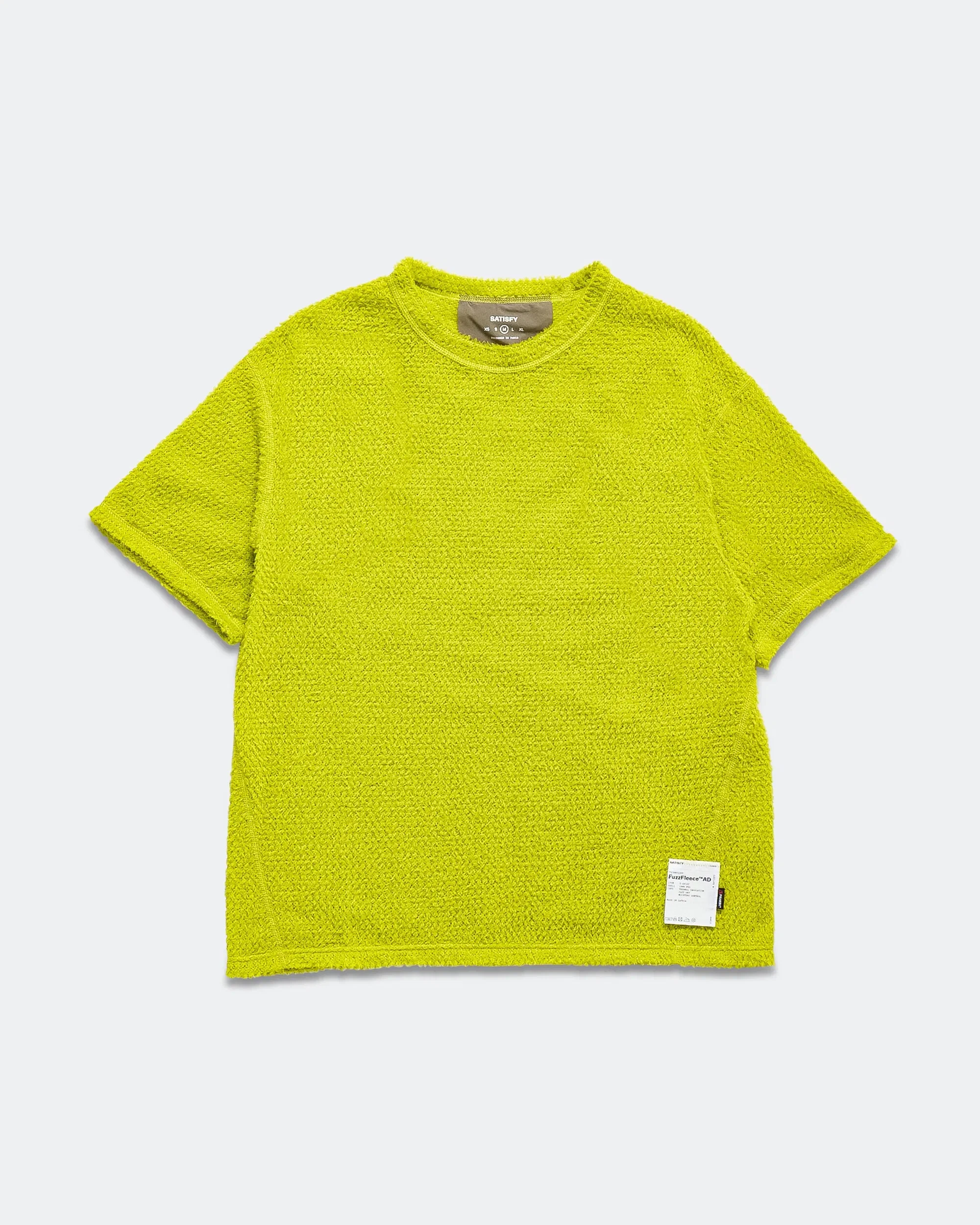 Satisfy FuzzFleece AD T-Shirt - Grenoble Green