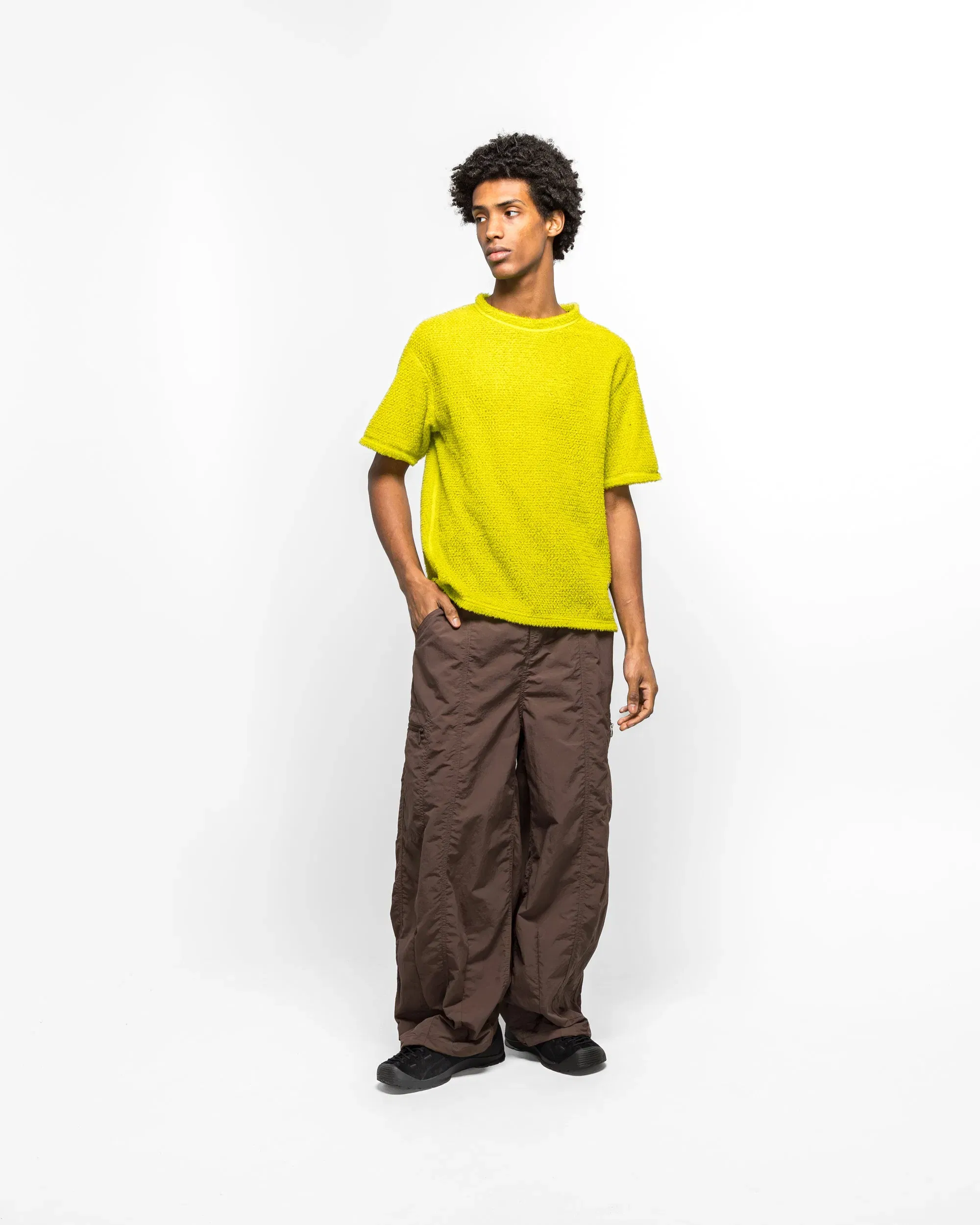 Satisfy FuzzFleece AD T-Shirt - Grenoble Green
