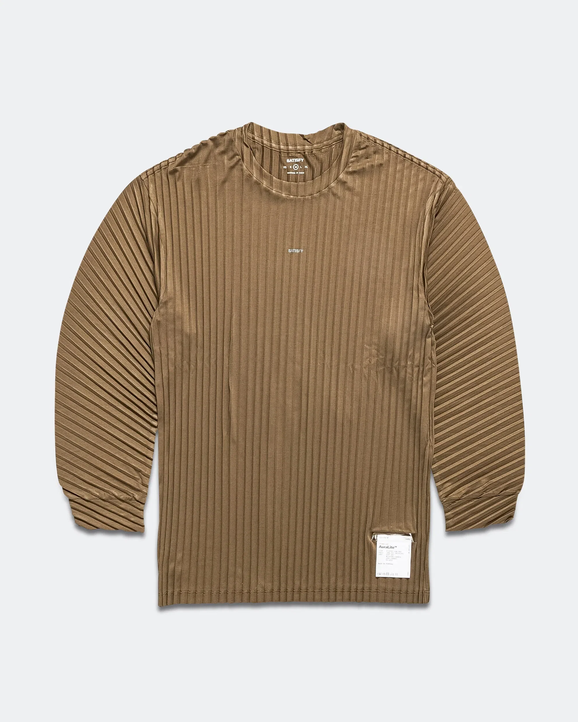 Satisfy AuraLite Pleated Long Tee - Olive