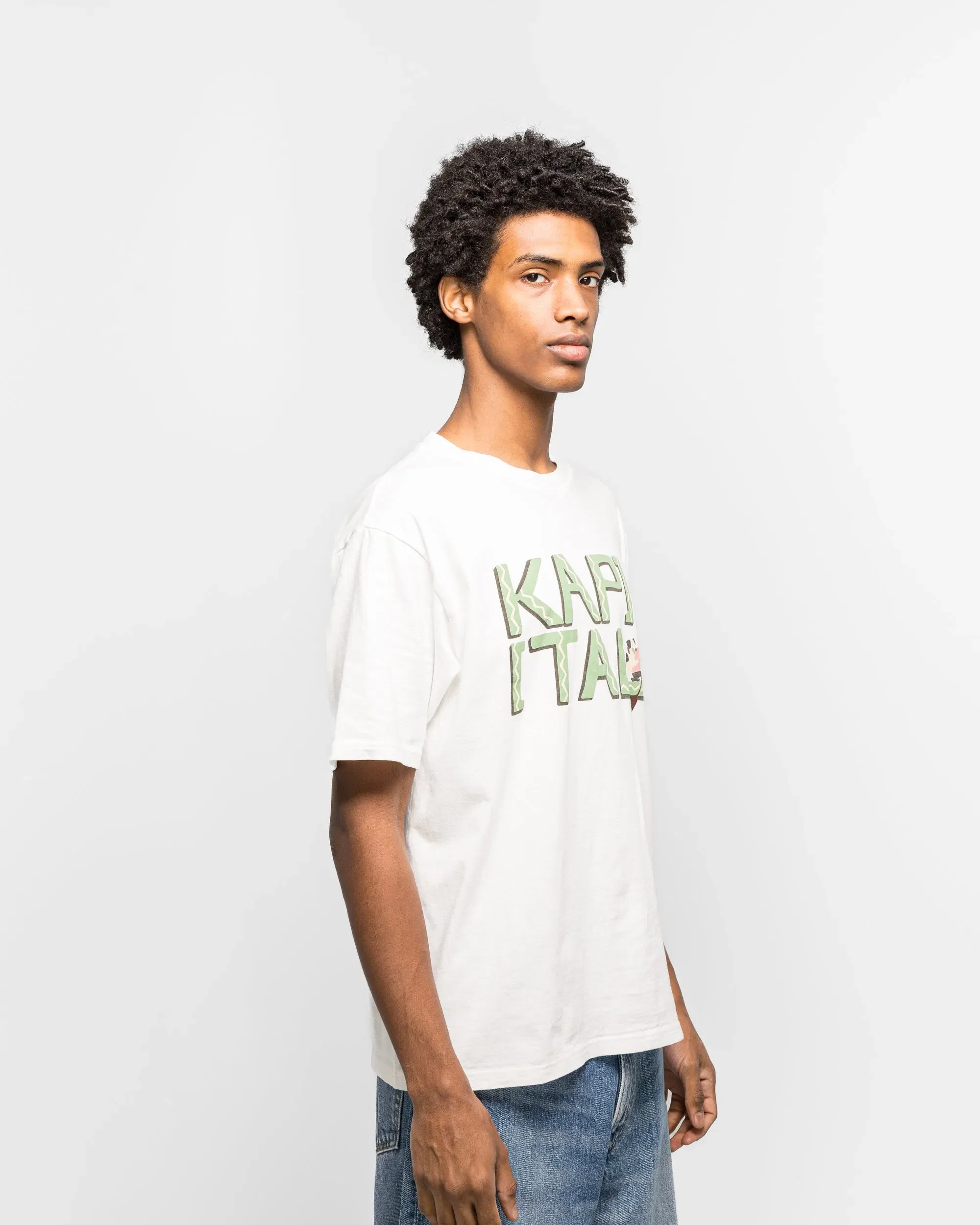 KAPITAL 20/-Jersey Crew T (CANOE KAPITAL) - Green