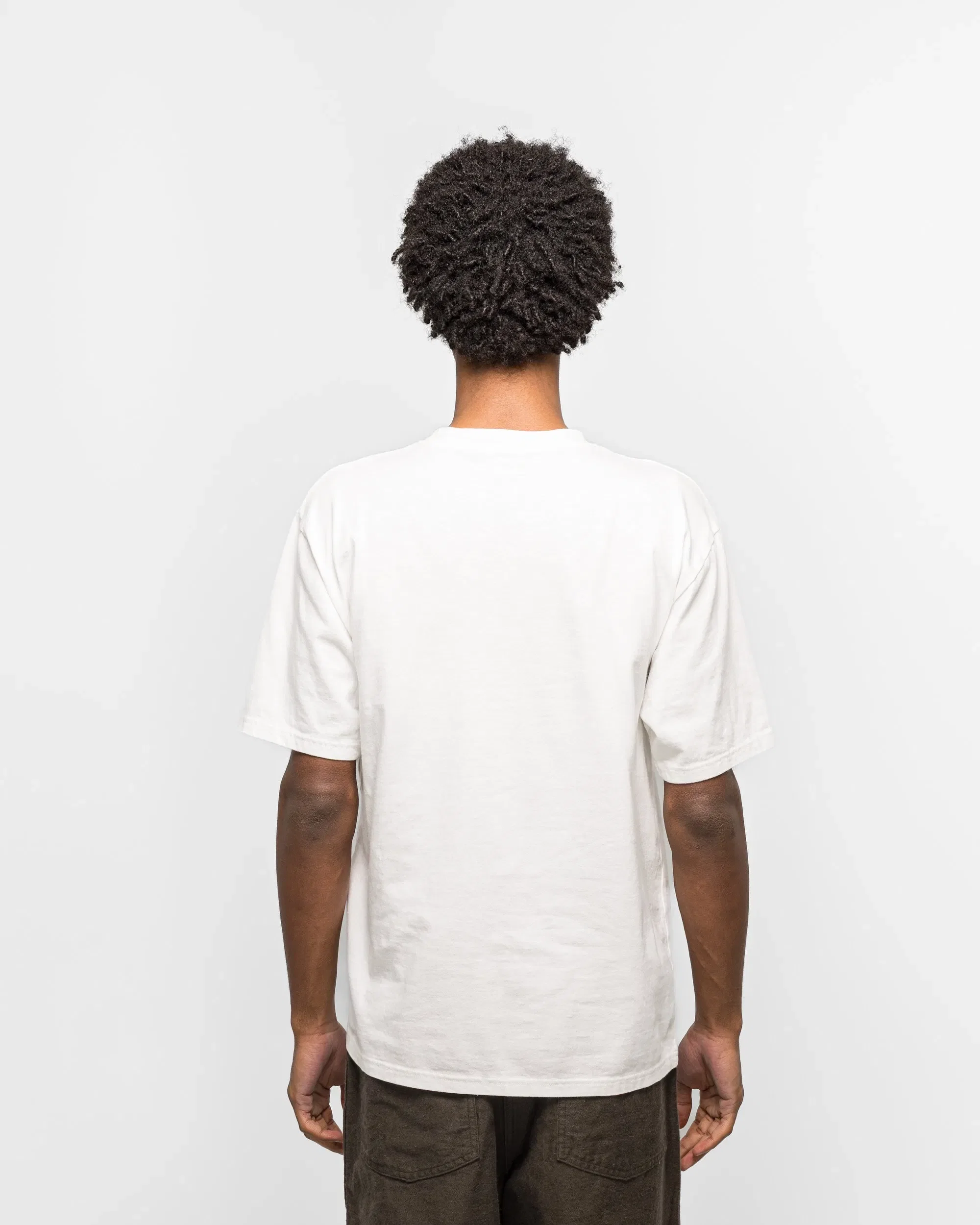 KAPITAL 20/-Jersey Crew T (CANOE KAPITAL) - Brick