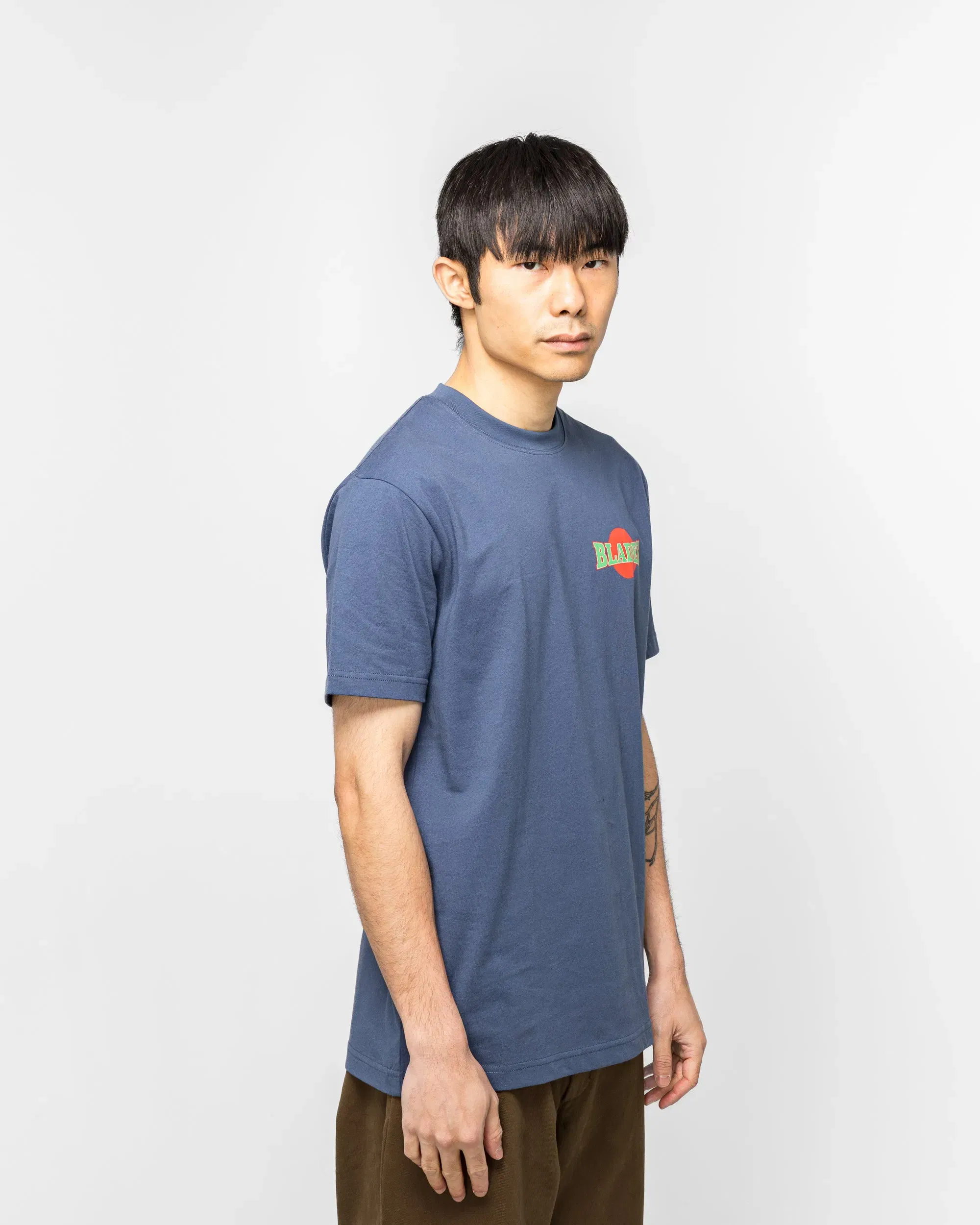 Metalwood Blades Gym T-Shirt - Navy