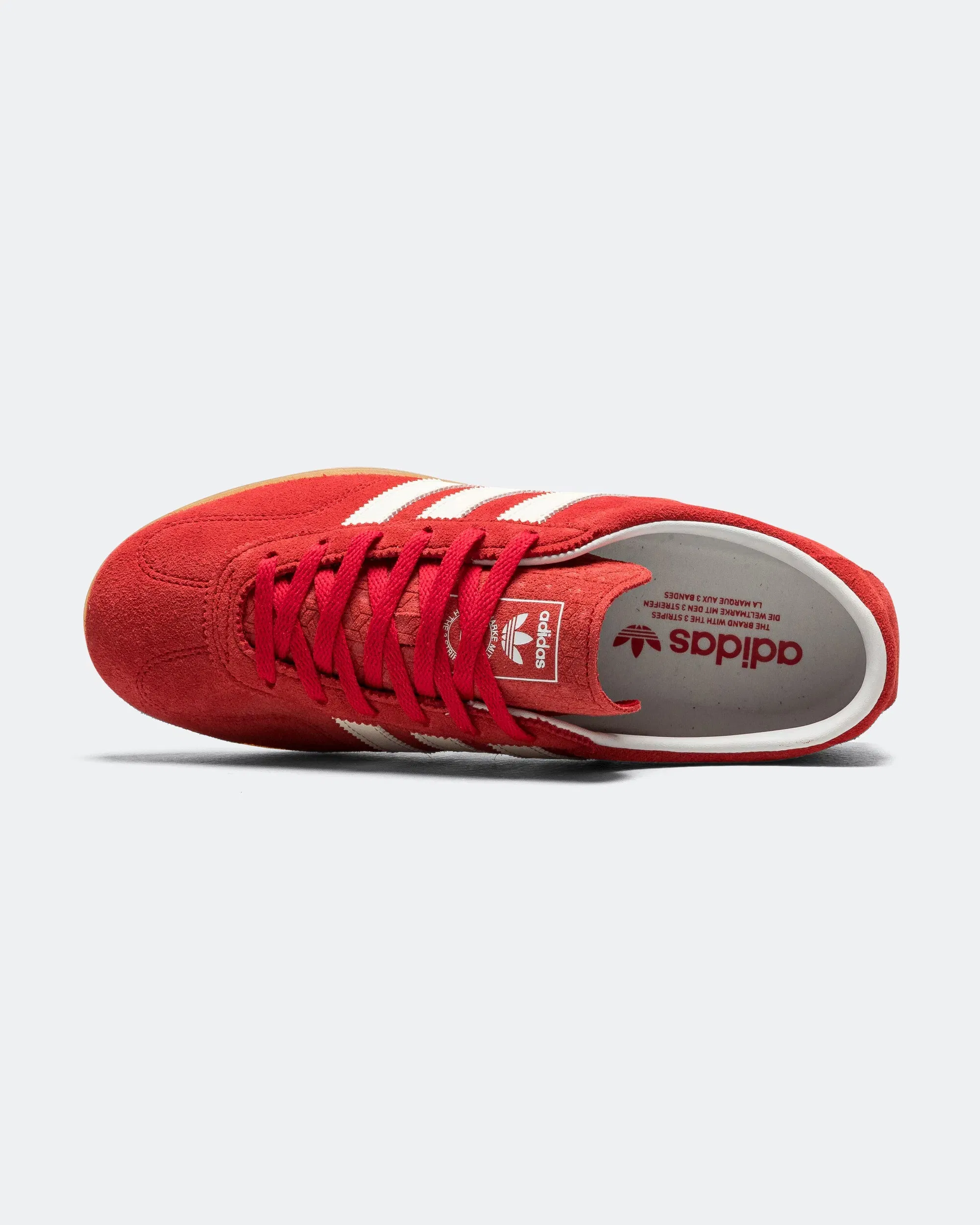 adidas Womens Gazelle Lo Pro - Better Scarlet/Footwear White-Gum