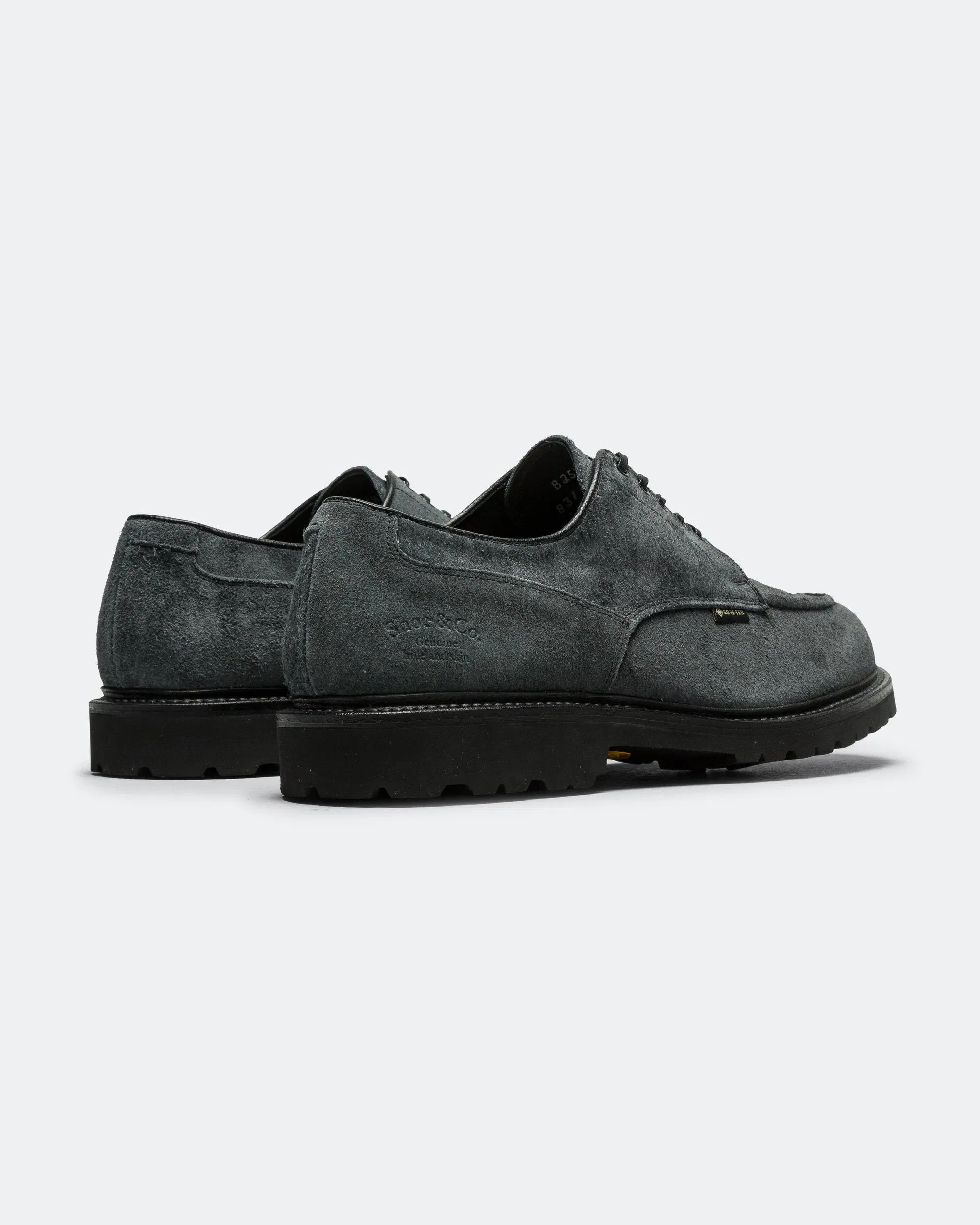 Regal Shoe & Co U-Tip Derby GORE-TEX - Grey Suede