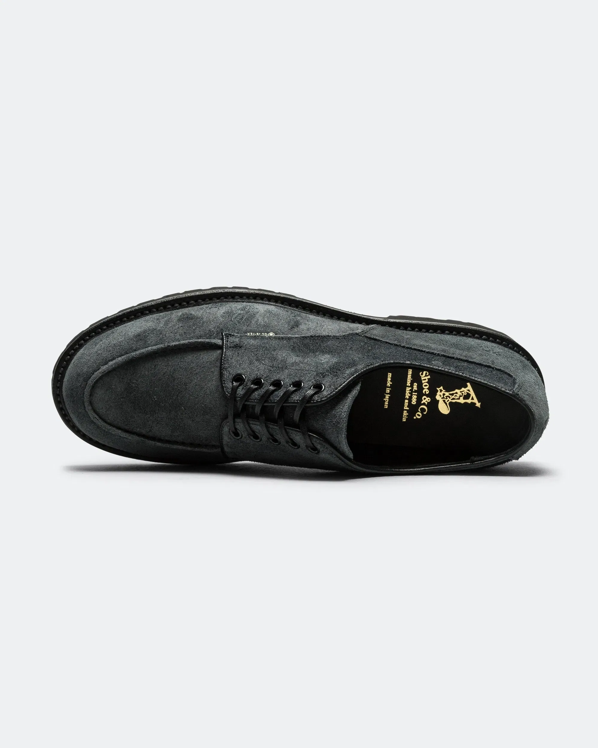 Regal Shoe & Co U-Tip Derby GORE-TEX - Grey Suede