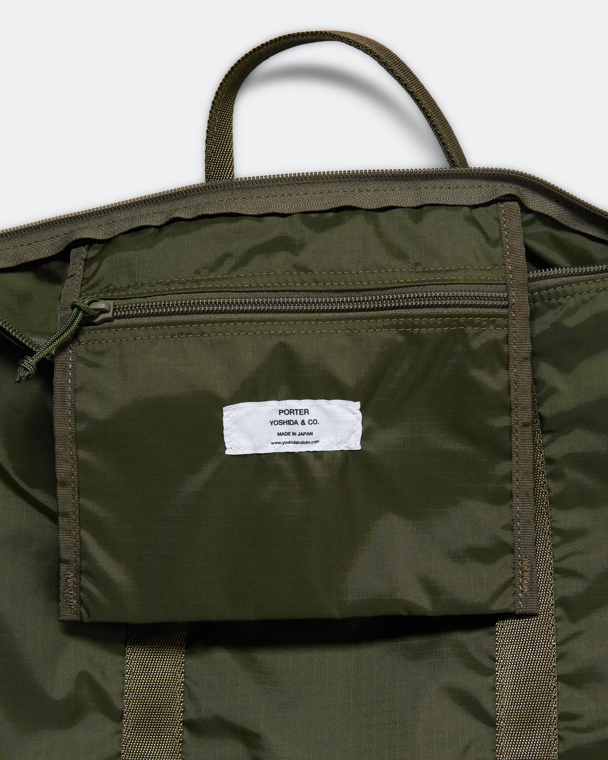 Porter-Yoshida & Co. FLEX 2WAY Tote Bag - Olive Drab