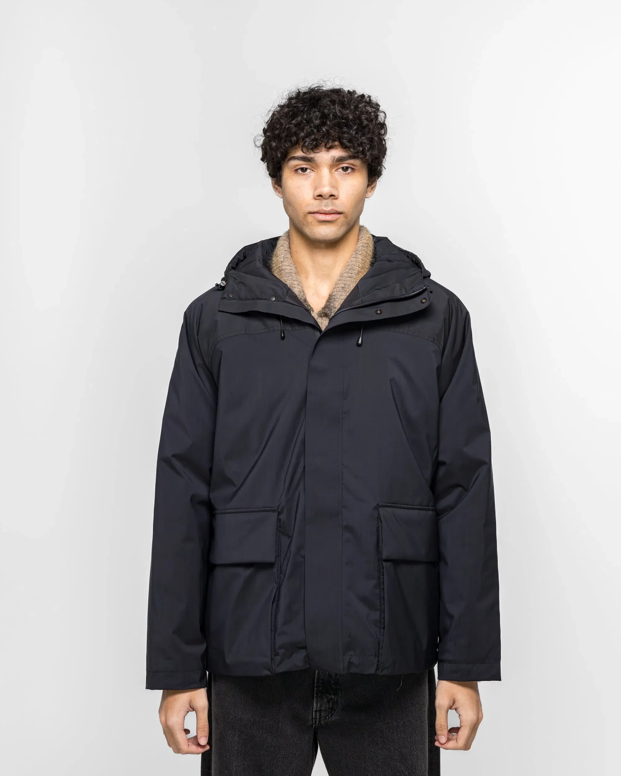 Norse Projects Herluf Alpinix Smart Merino Jacket - Dark Navy