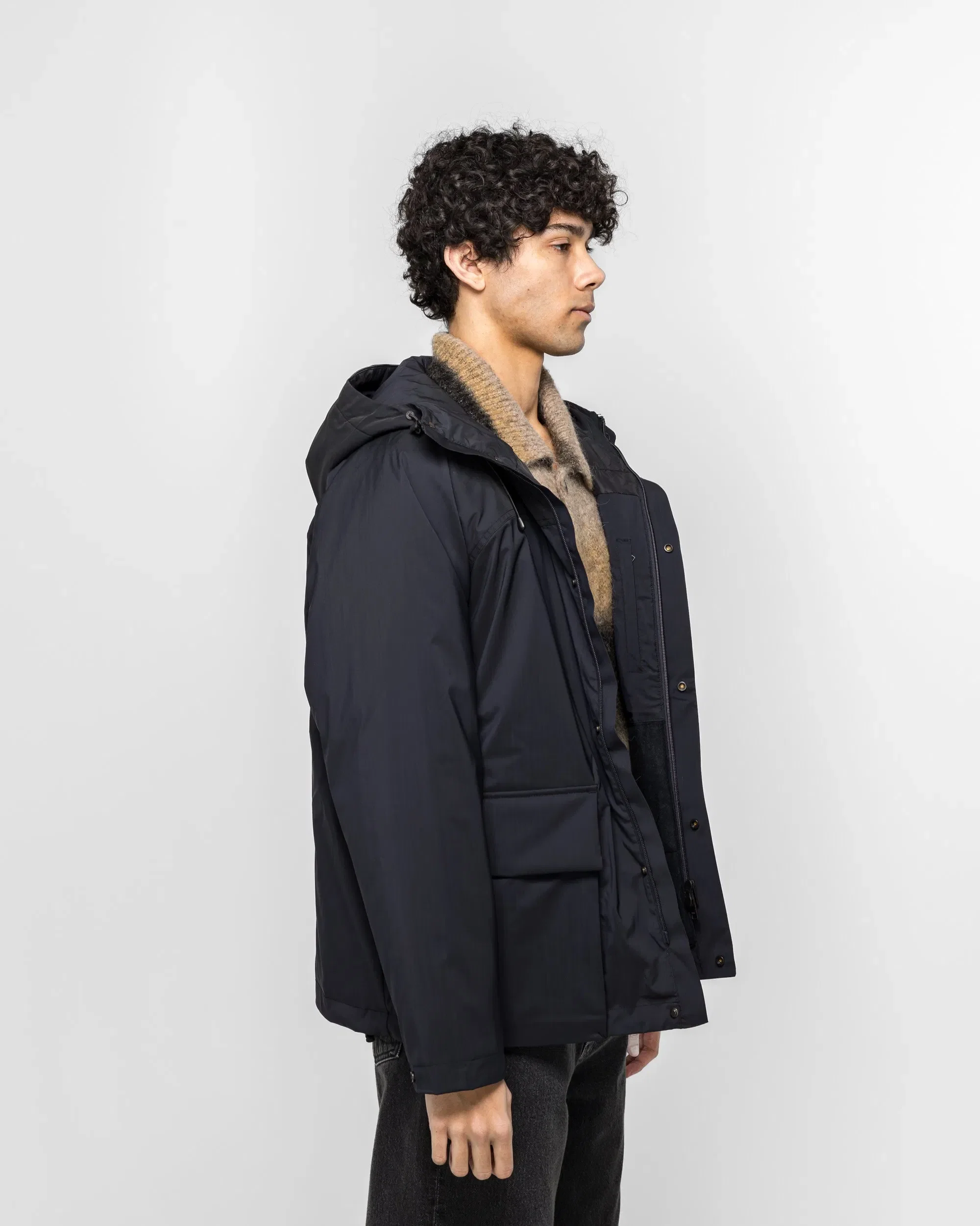 Norse Projects Herluf Alpinix Smart Merino Jacket - Dark Navy